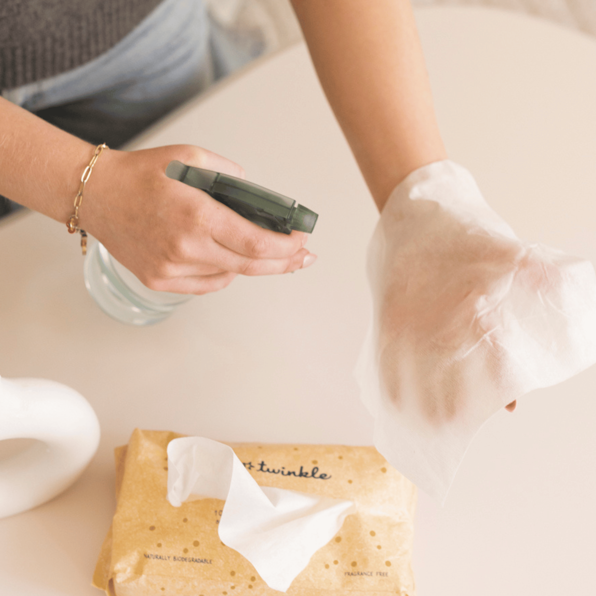 100% Pure Cotton Dry Wipes | Use Wet or Dry | 480 Count