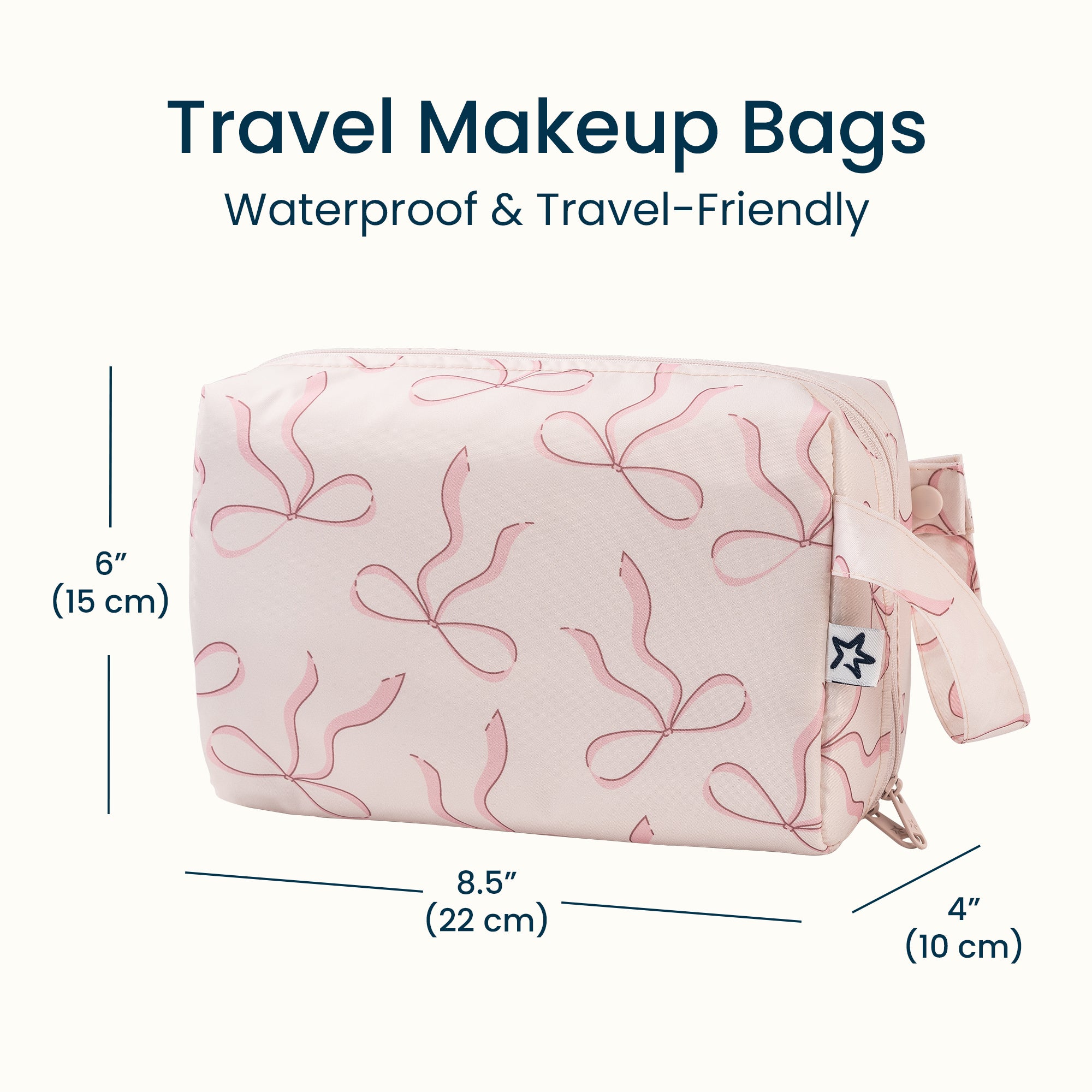 Makeup Bag | Travel-Friendly Cosmetic Organizer