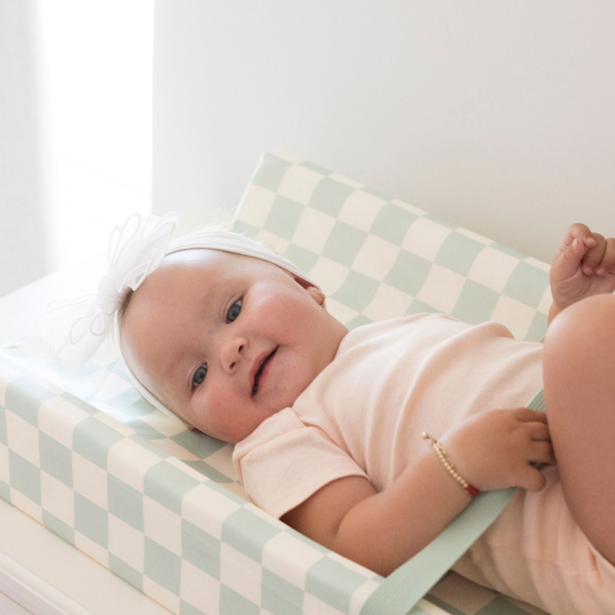 Newborn Baby Diaper Changing Pad with Waterproof Cover