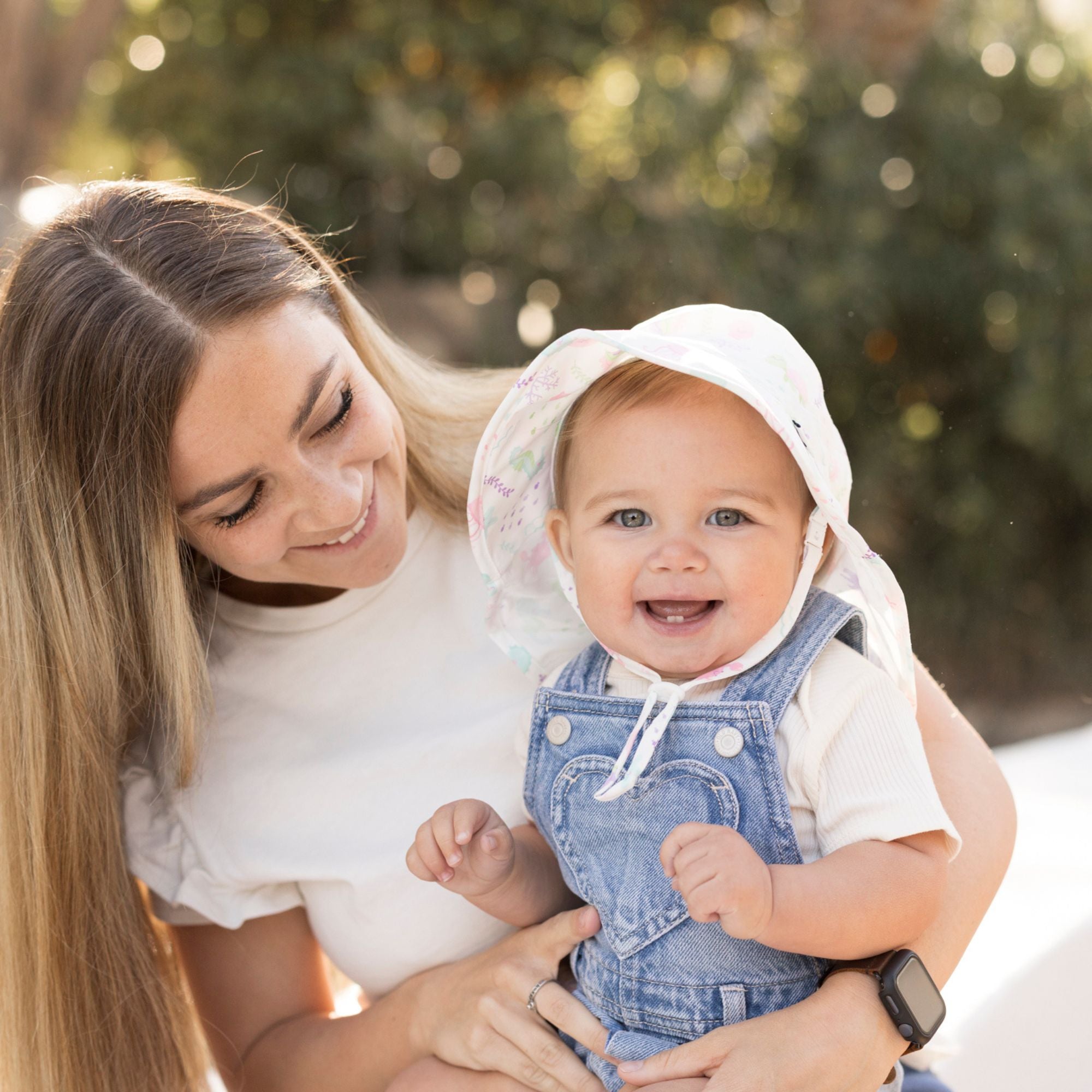 Sun Protective Flap Hats for Babies and Toddlers