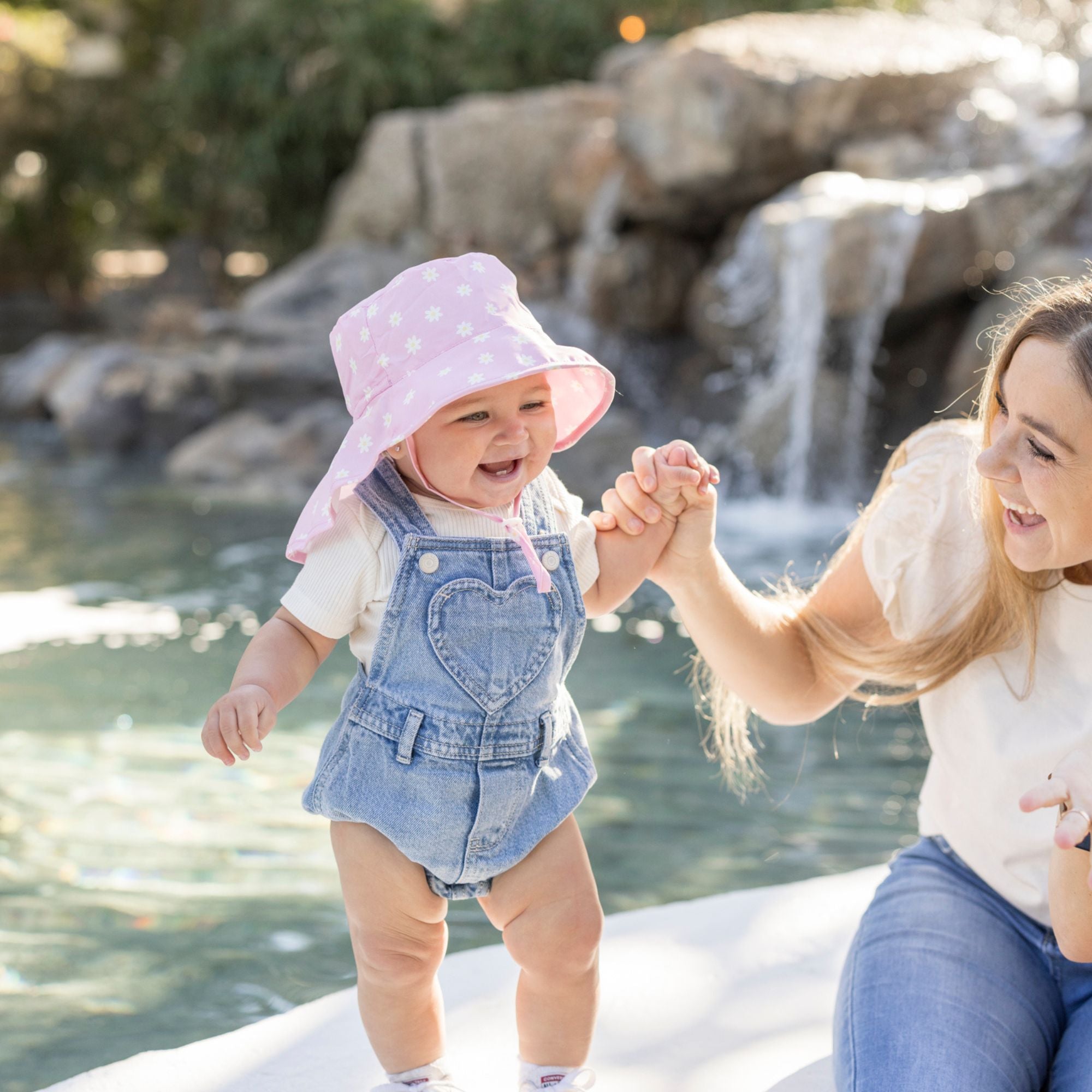 Sun Protective Flap Hats for Babies and Toddlers