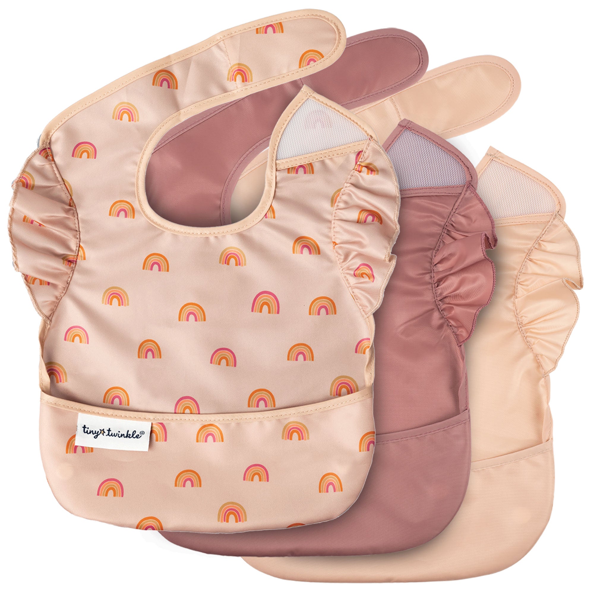 Mess-proof Easy Bibs - 3 Pack