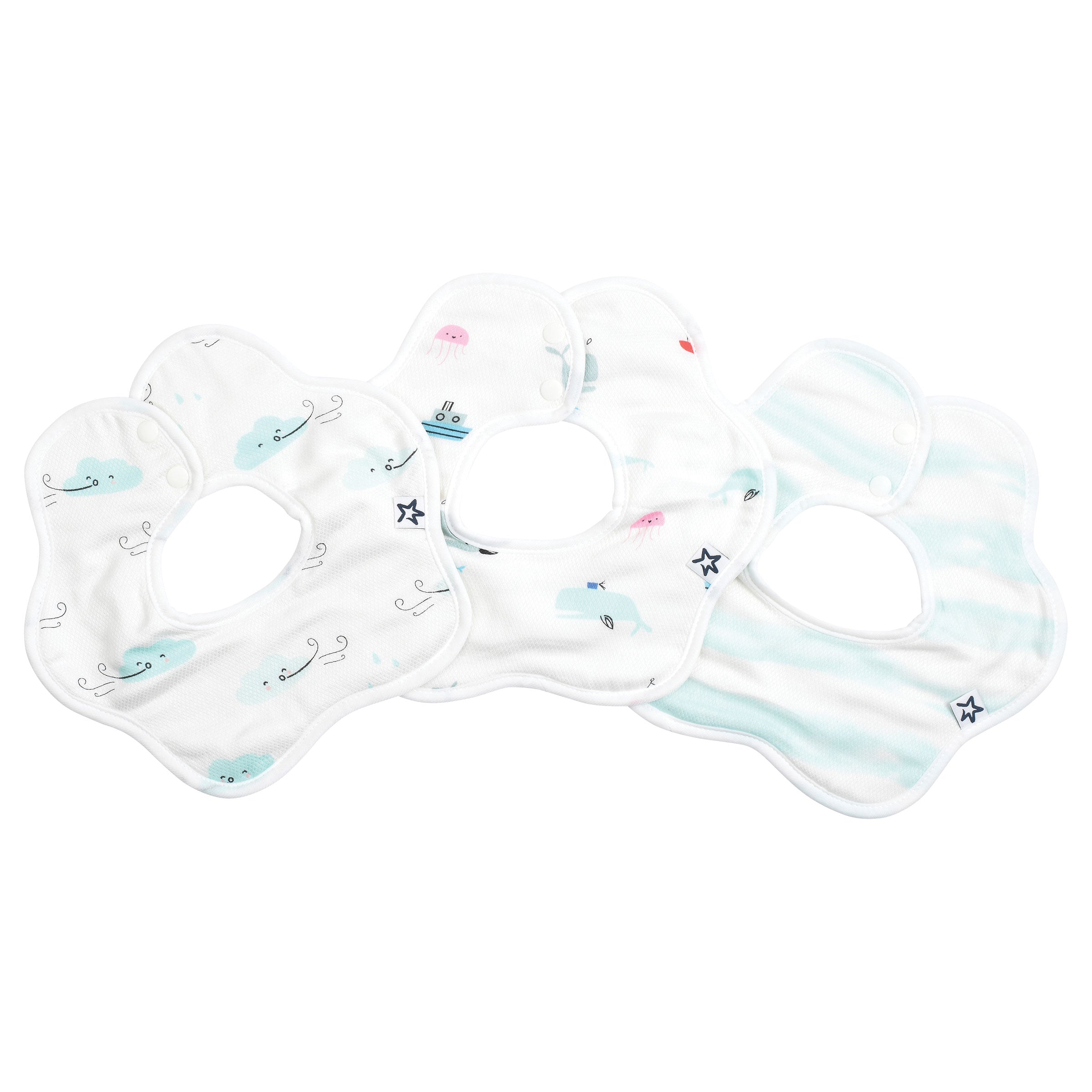 Kaffle Roundabout Bib Sets for Babies