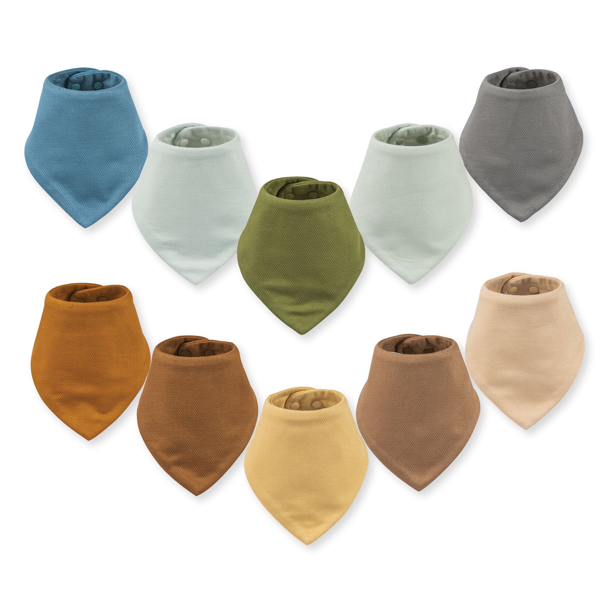 Kaffle Bandana Bib Sets for Babies