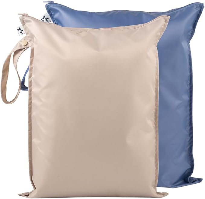 Mess-proof Wet Bags - 2 Pack