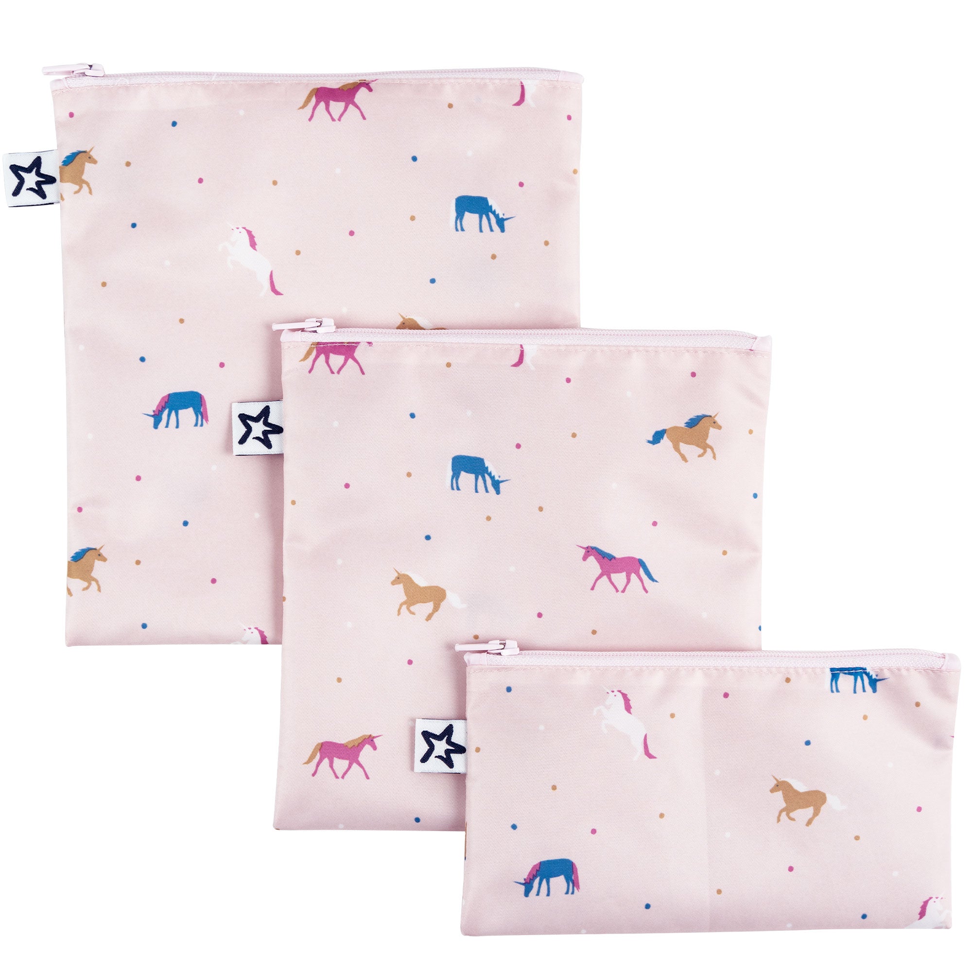 Reusable Snack Bags Multi-Pack Sets
