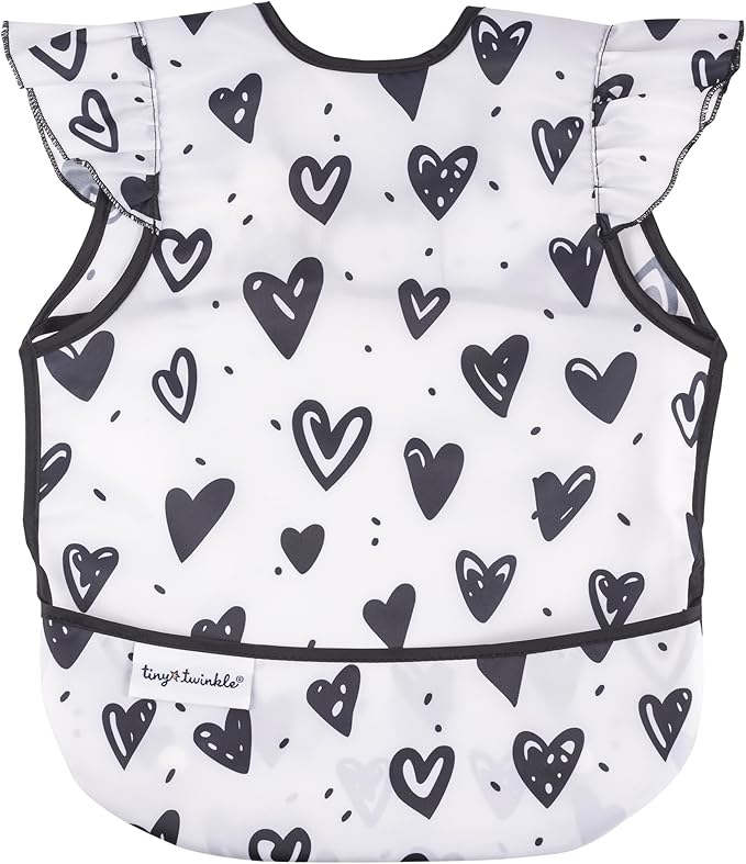 Mess-Proof Apron Waterproof Baby & Toddler Food Bib - PFAS, PVC, BPA, Phthalate Free