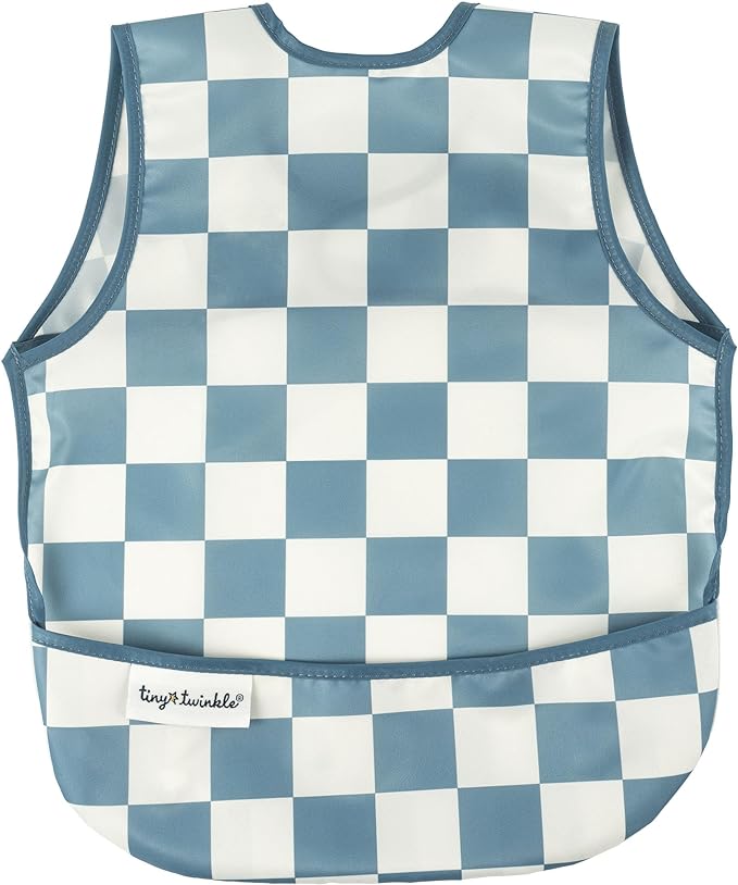 Mess-Proof Apron Waterproof Baby & Toddler Food Bib - PFAS, PVC, BPA, Phthalate Free