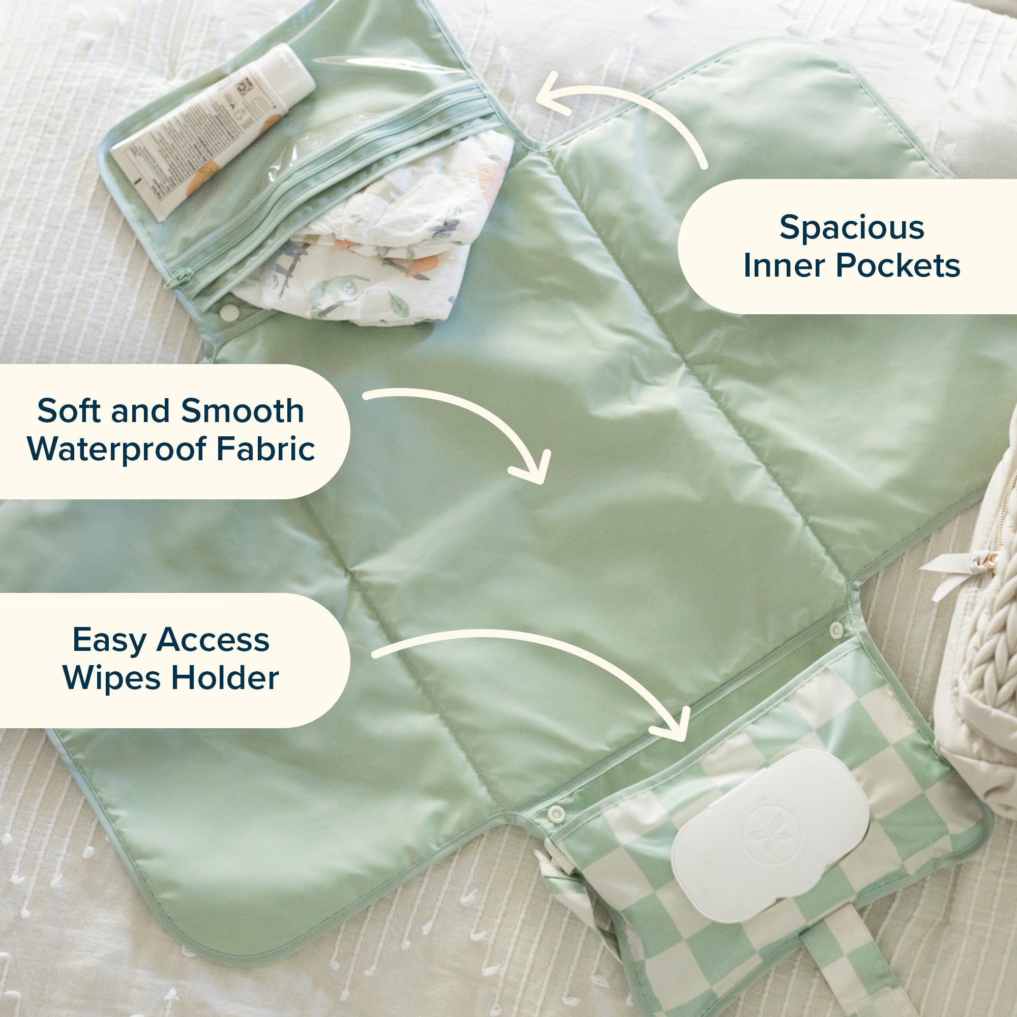 Portable Diaper Changing Pad