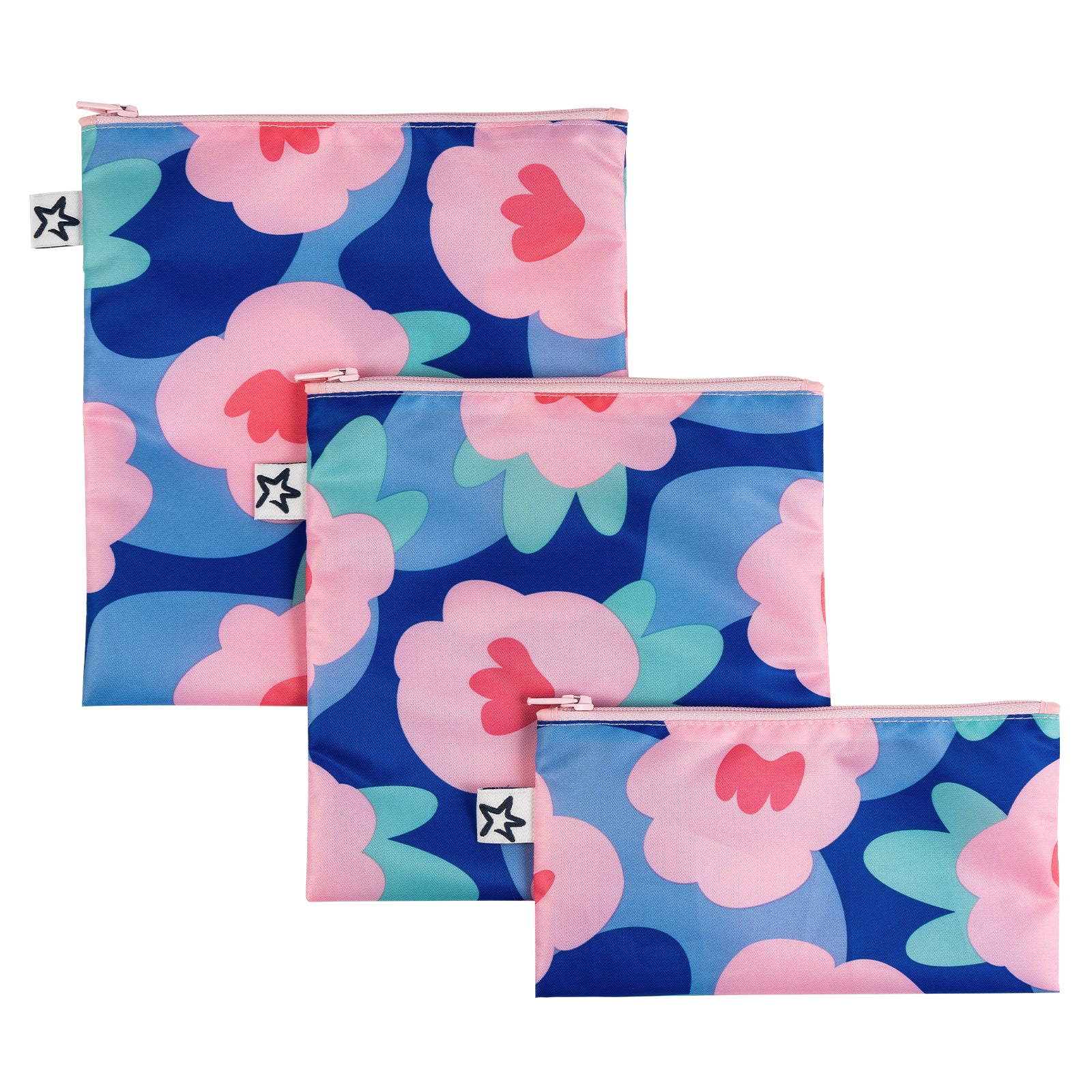 Reusable Snack Bags Multi-Pack Sets