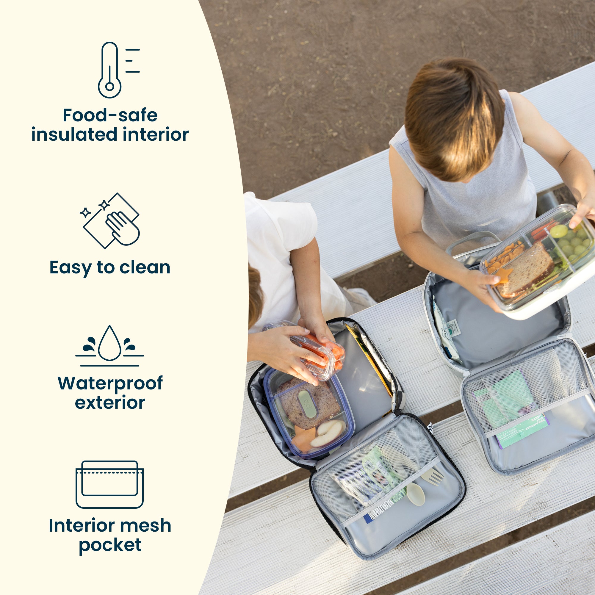 Insulated Lunch Box for School & Travel | Ages 3 and Up