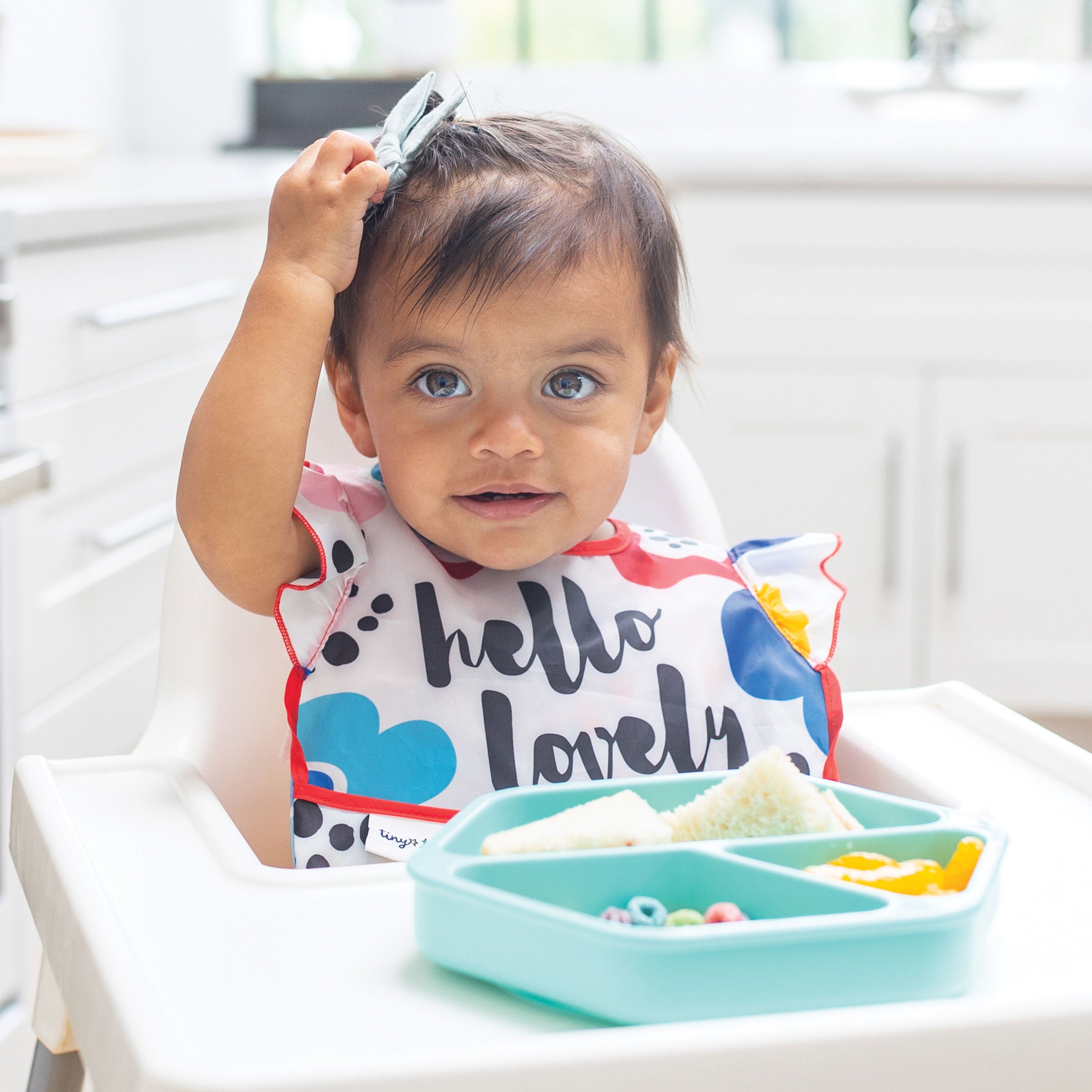 Mess-Proof Easy Waterproof Food Bibs Multi-Pack Sets | Baby & Toddler- PFAS, PVC, BPA, Phthalate Free