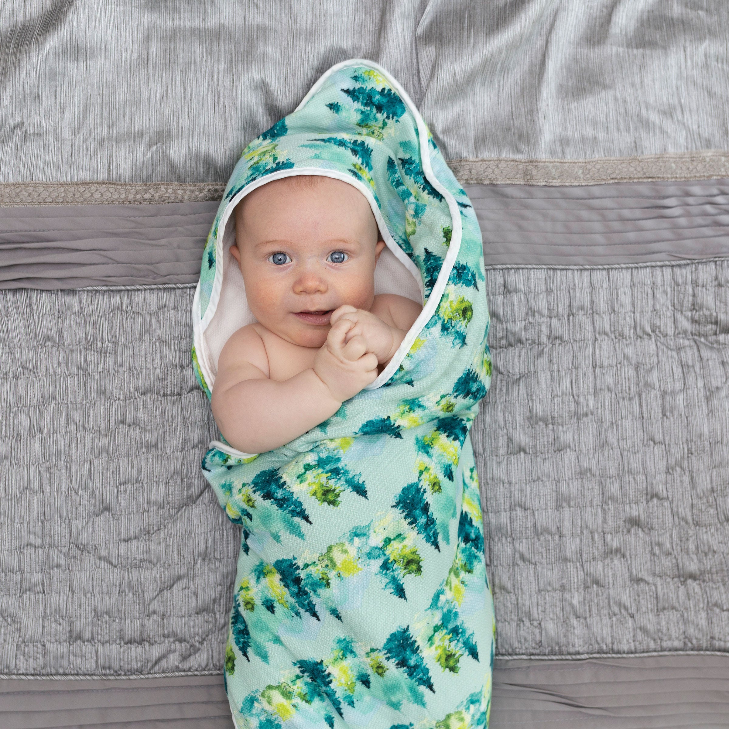Hooded Towel and Washcloth Sets for Babies