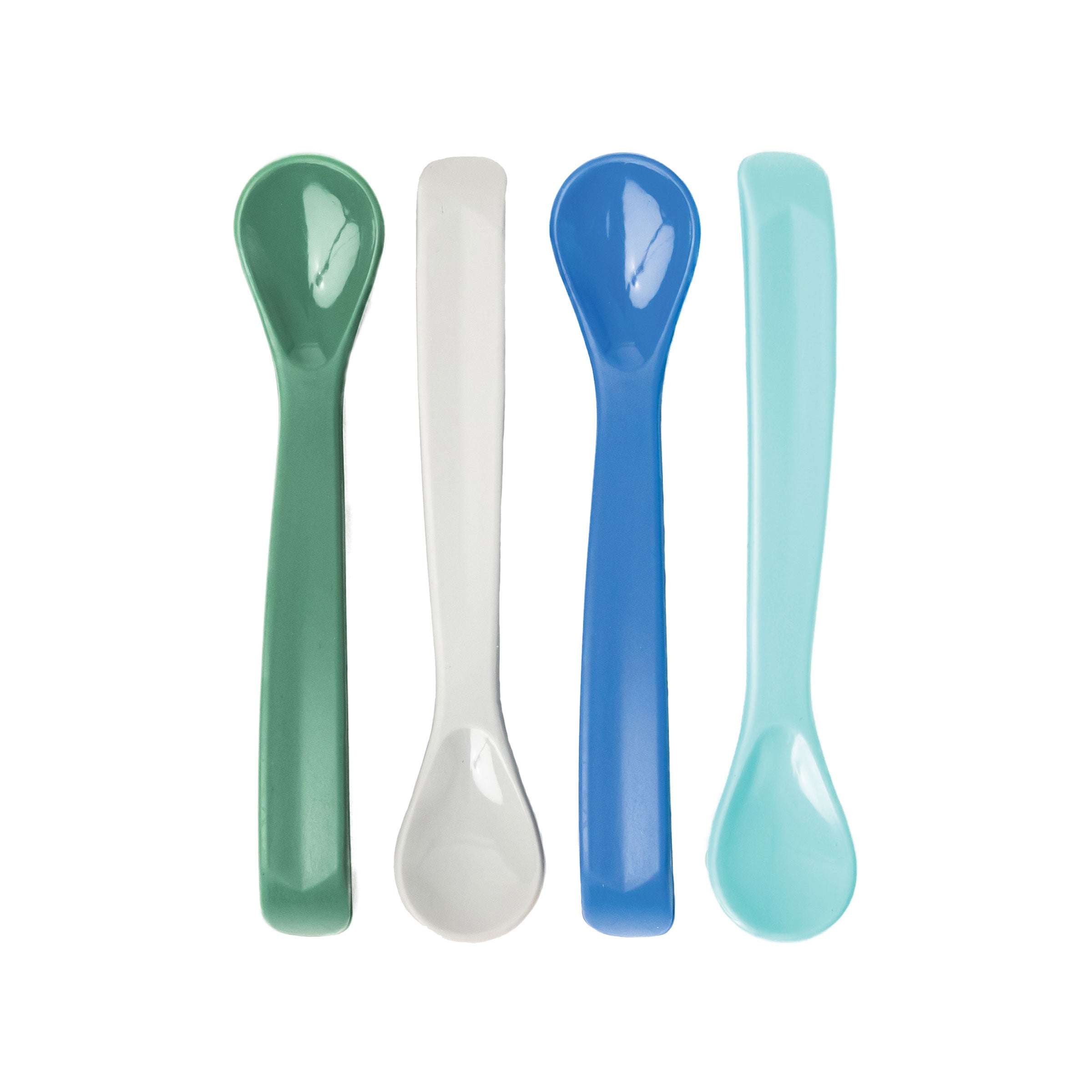 Silicone Baby Spoons - 4 Pack