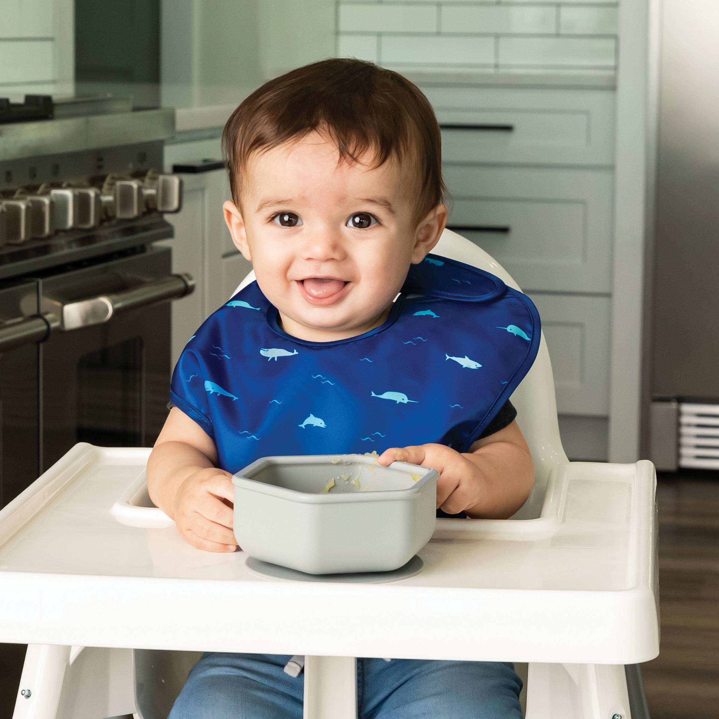 Silicone Suction Bowl and Lid Sets for Babies