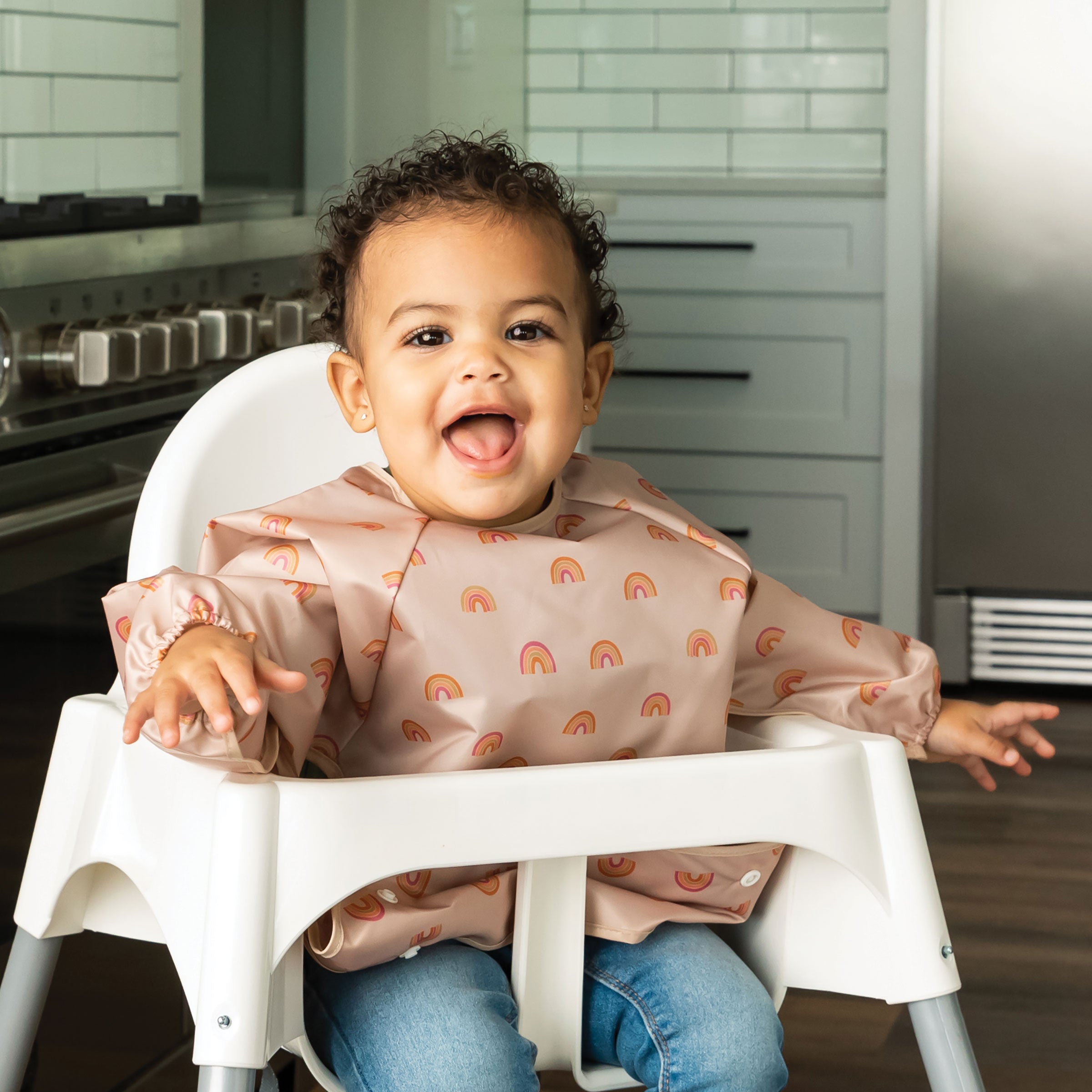 Tiny Twinkle Mess-Proof Full Sleeve Bibs for Babies & Toddlers