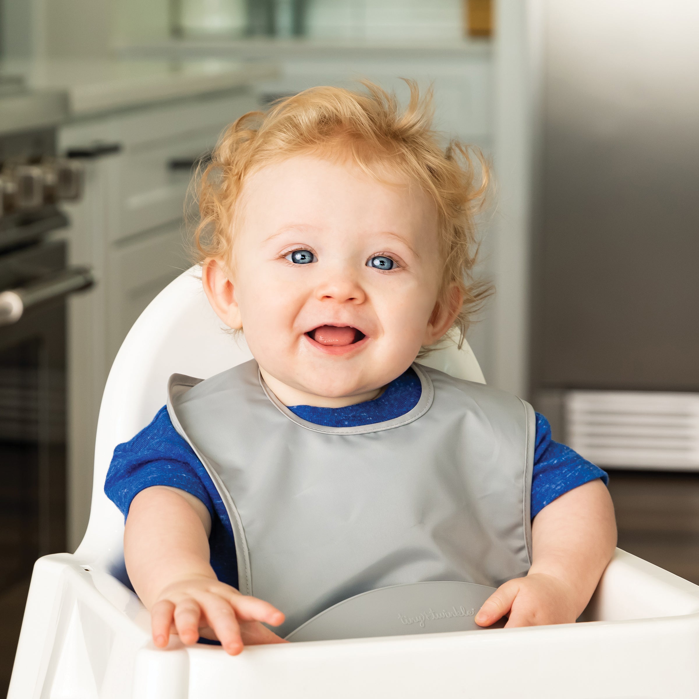 Mess-proof Silicone Pocket Bibs - 2 Pack Sets for Babies