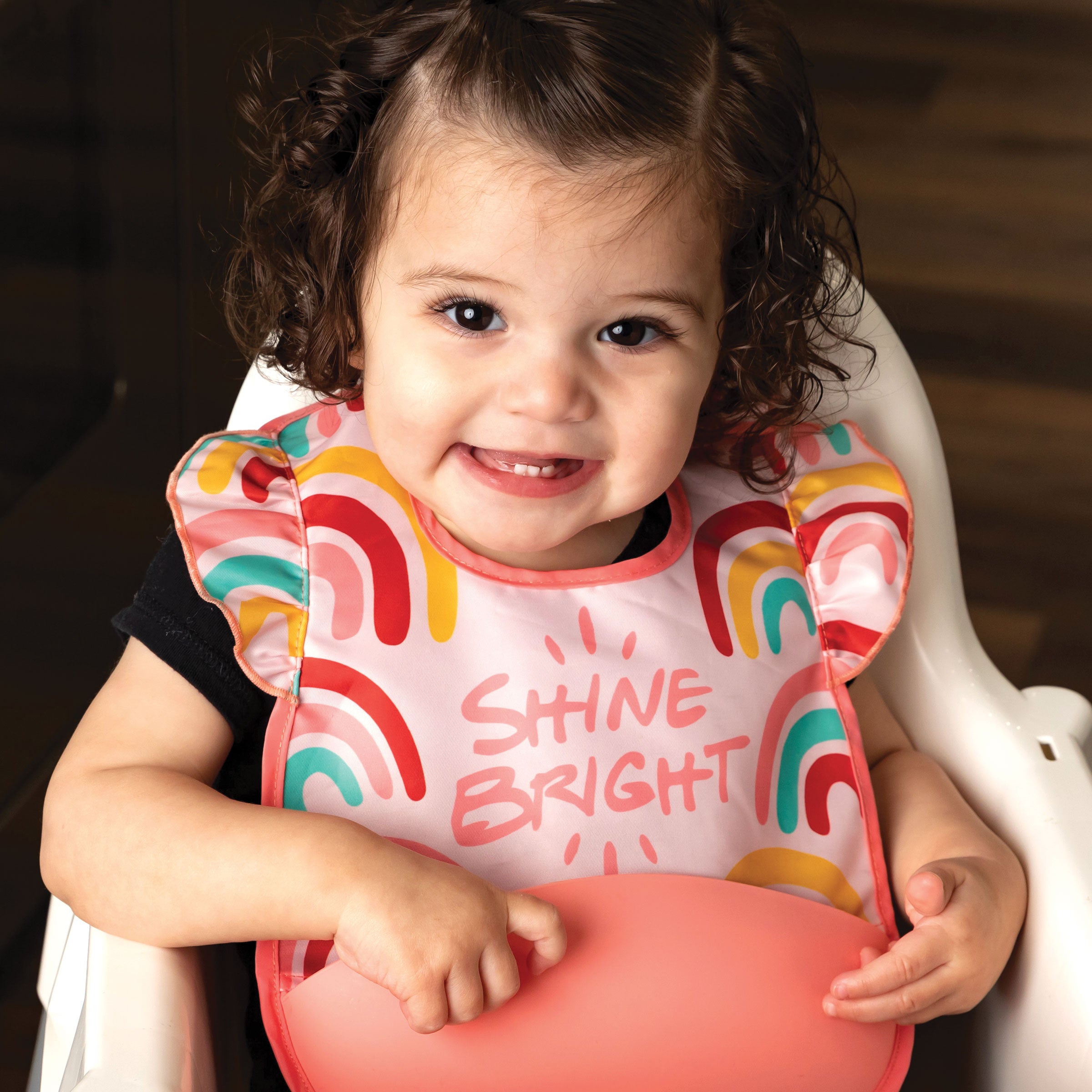 Mess-proof Silicone Pocket Bibs - 2 Pack Sets for Babies
