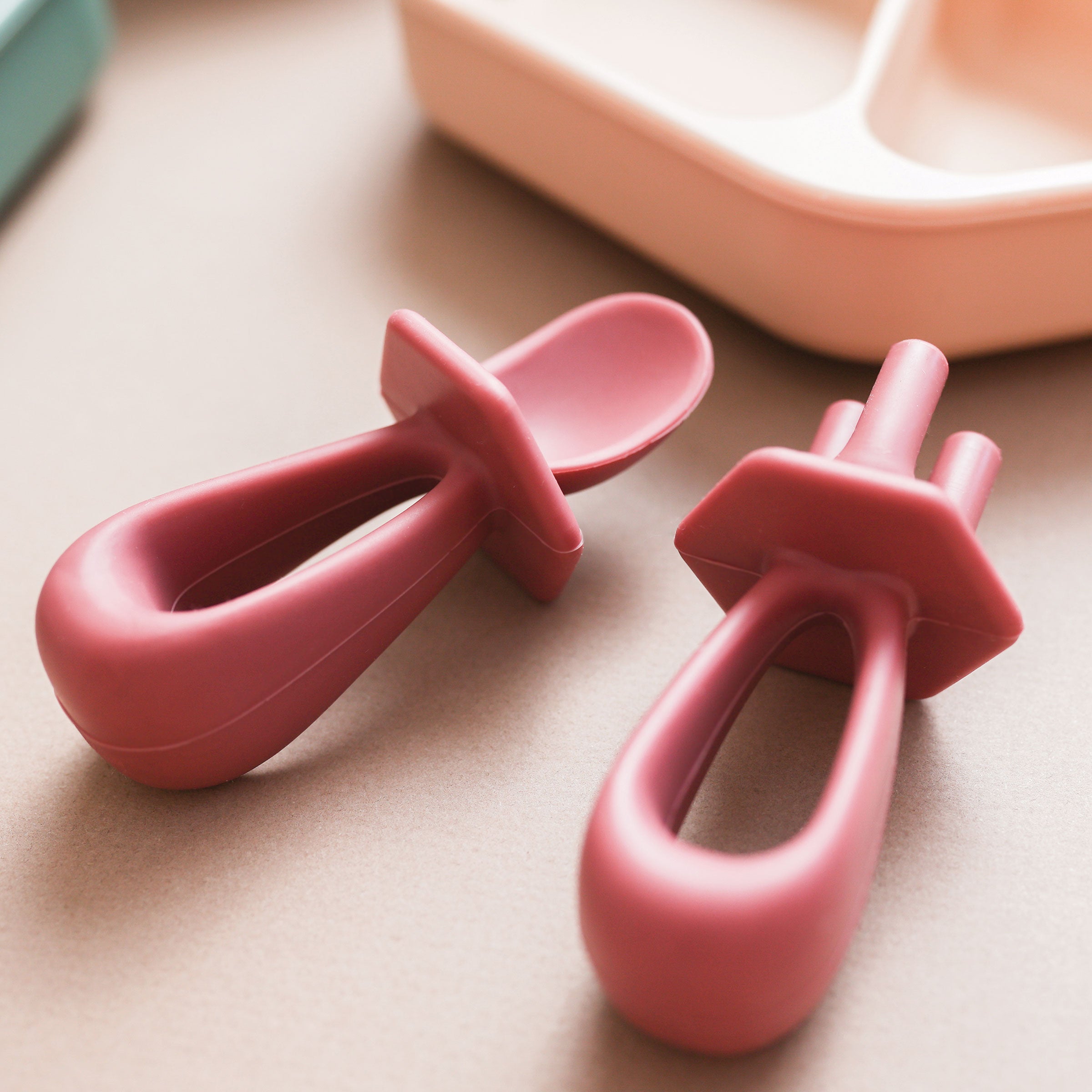 Silicone Training Utensils for Babies