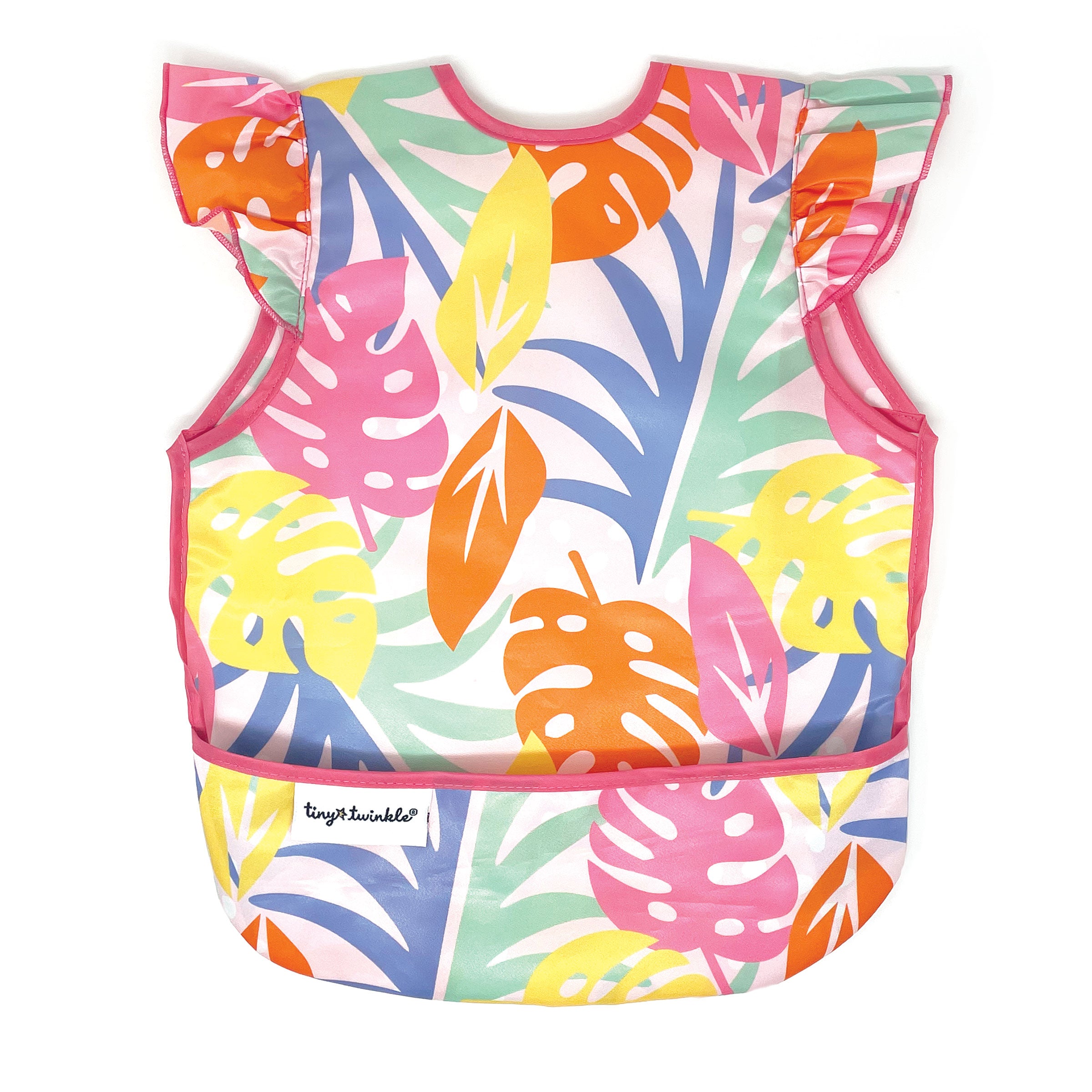 Mess-Proof Apron Waterproof Baby & Toddler Food Bib - PFAS, PVC, BPA, Phthalate Free