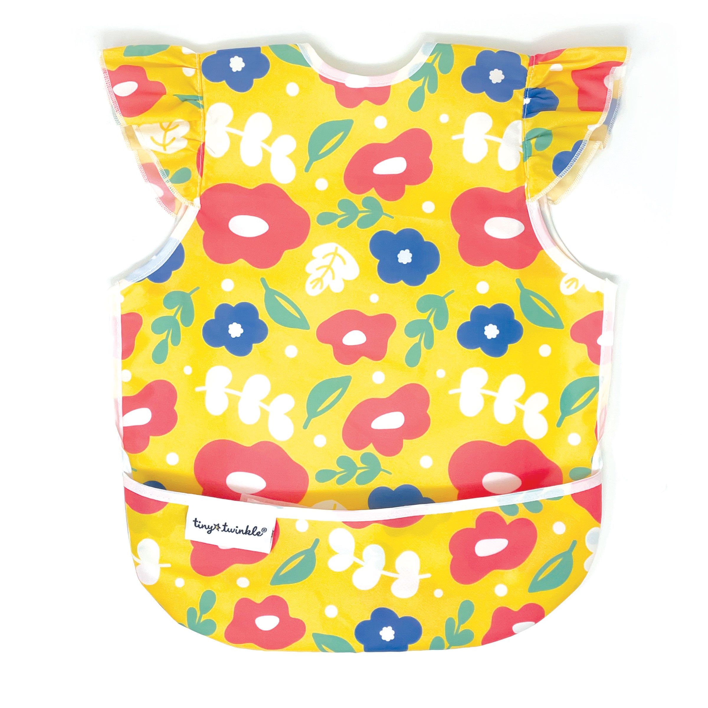 Mess-Proof Apron Waterproof Baby & Toddler Food Bib - PFAS, PVC, BPA, Phthalate Free