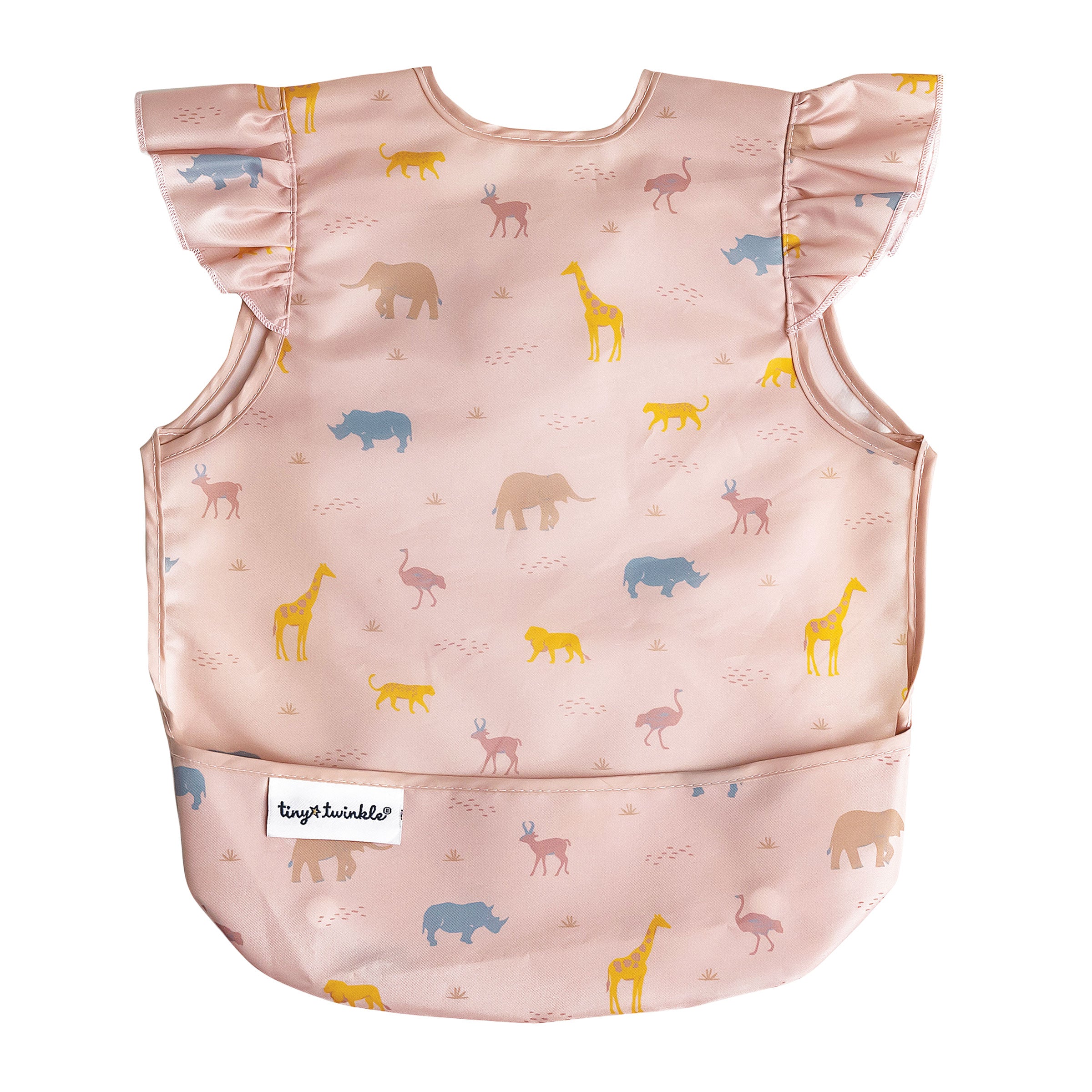 Mess-Proof Apron Waterproof Baby & Toddler Food Bib - PFAS, PVC, BPA, Phthalate Free