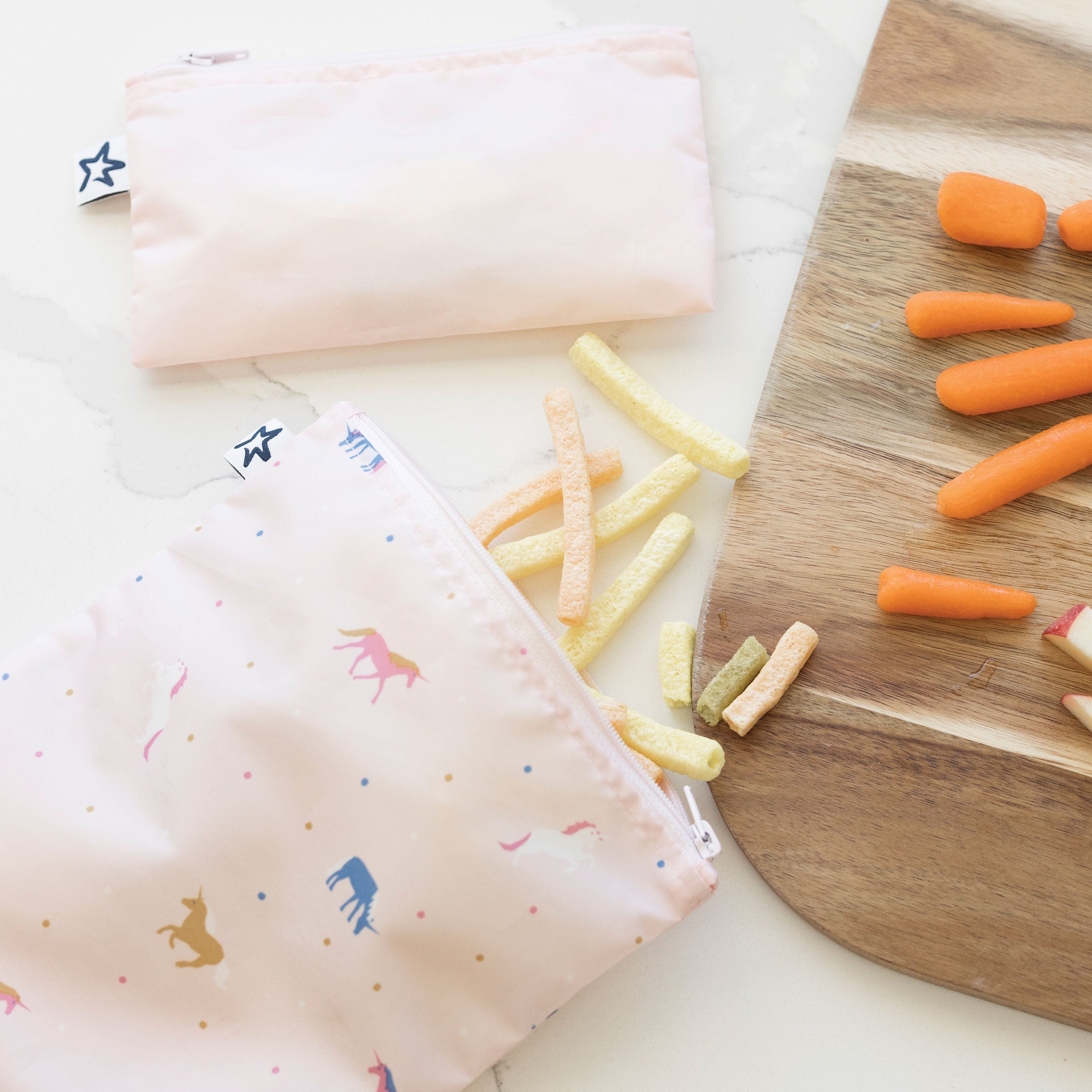 Reusable Snack Bags Multi-Pack Sets