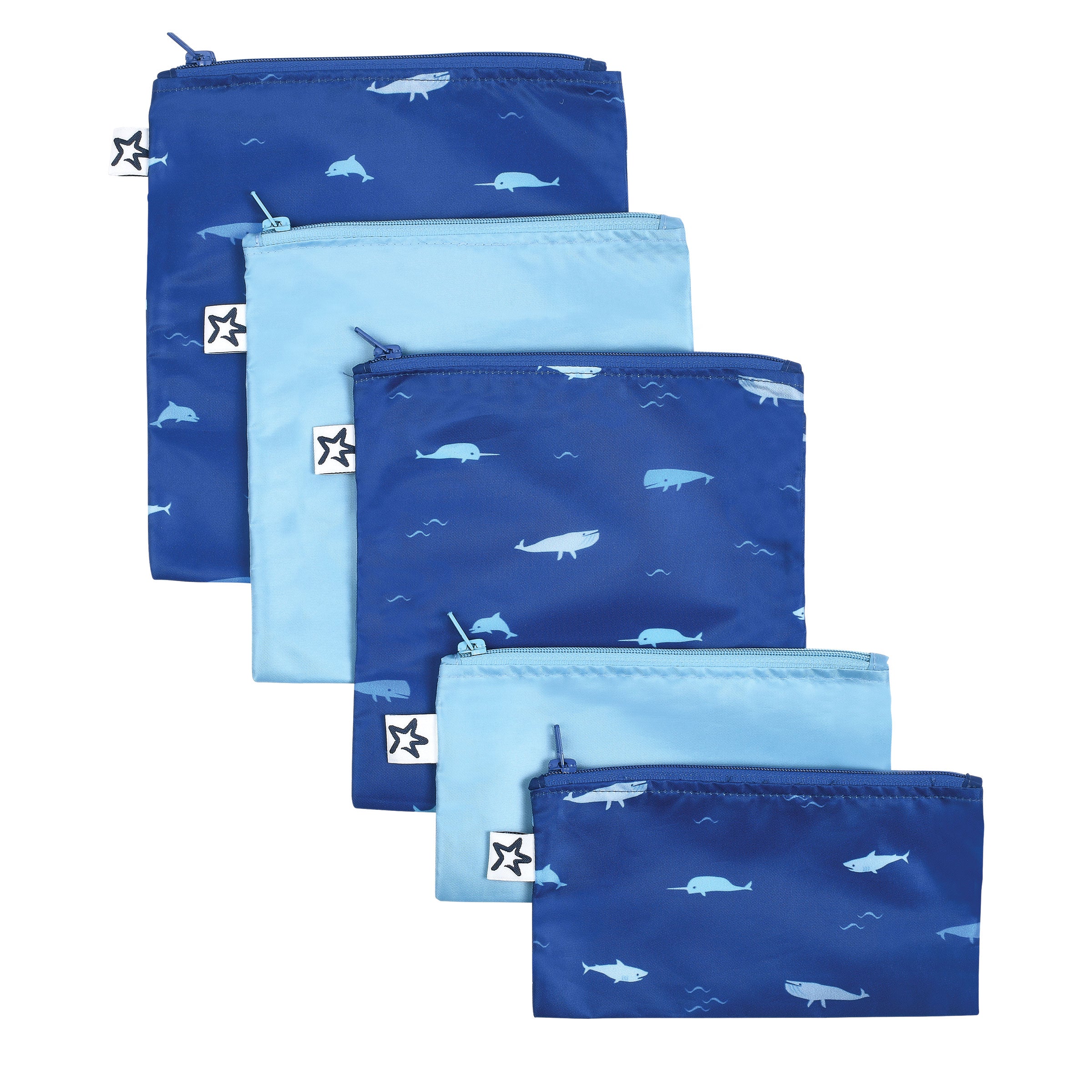 Reusable Snack Bags Multi-Pack Sets