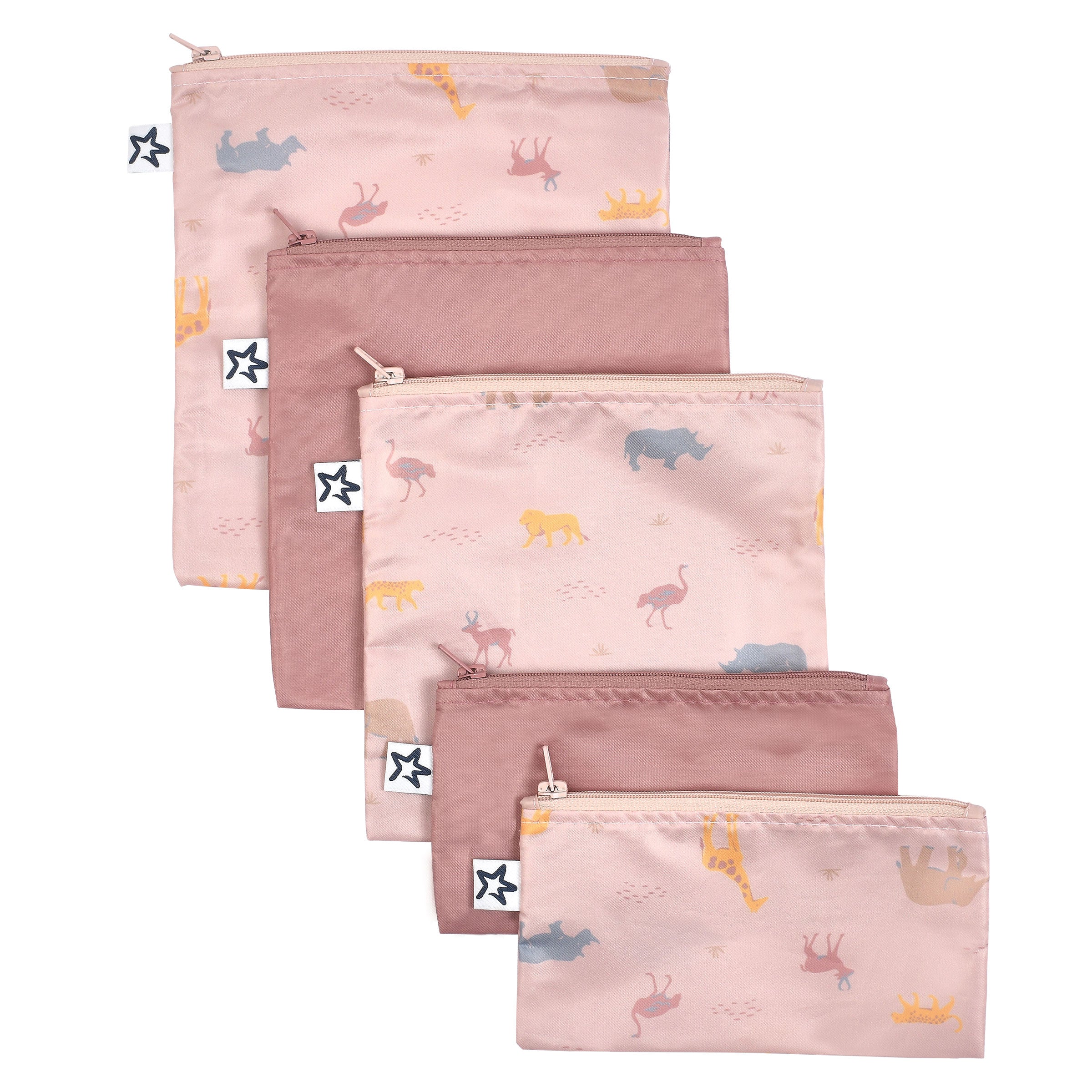 Reusable Snack Bags Multi-Pack Sets