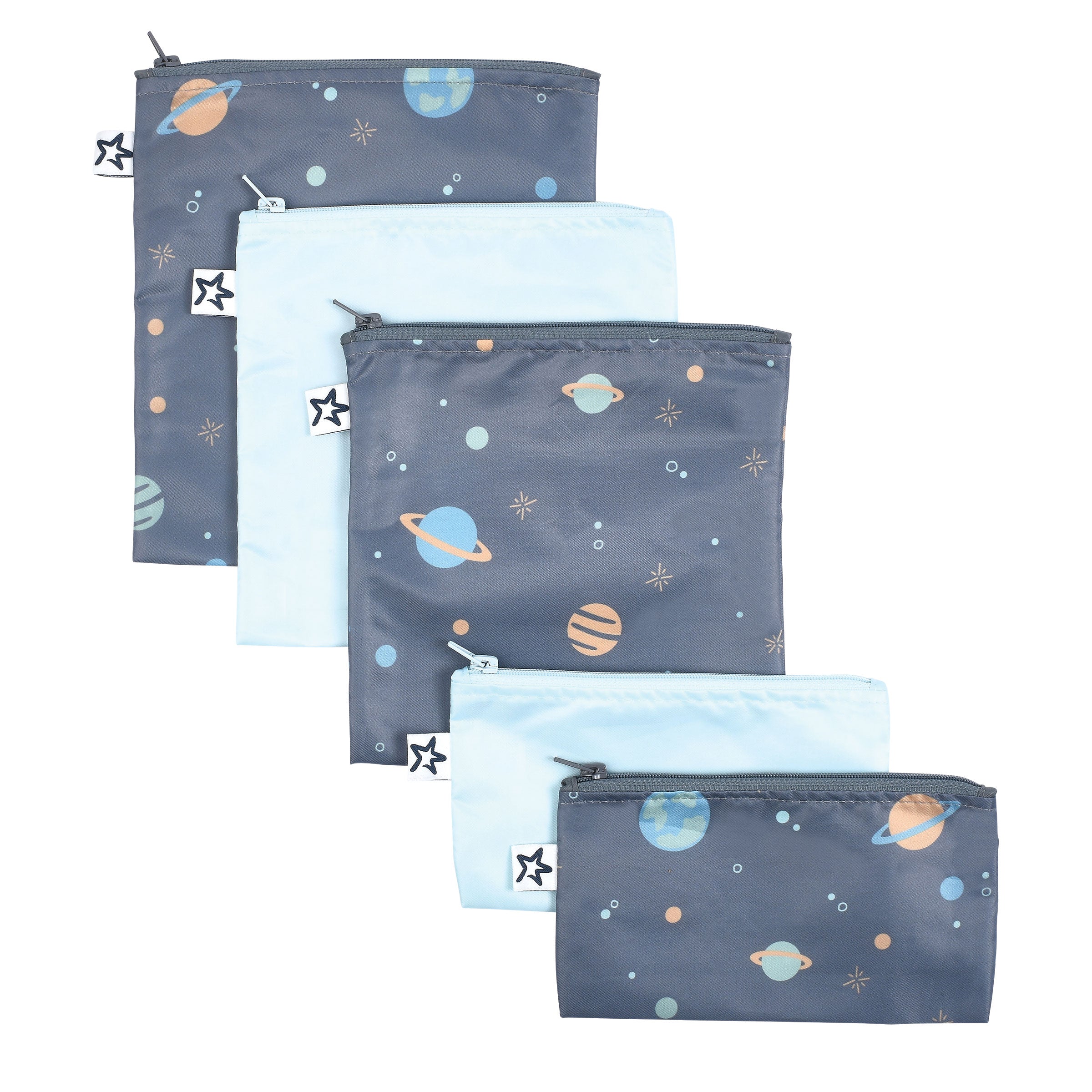 Reusable Snack Bags Multi-Pack Sets