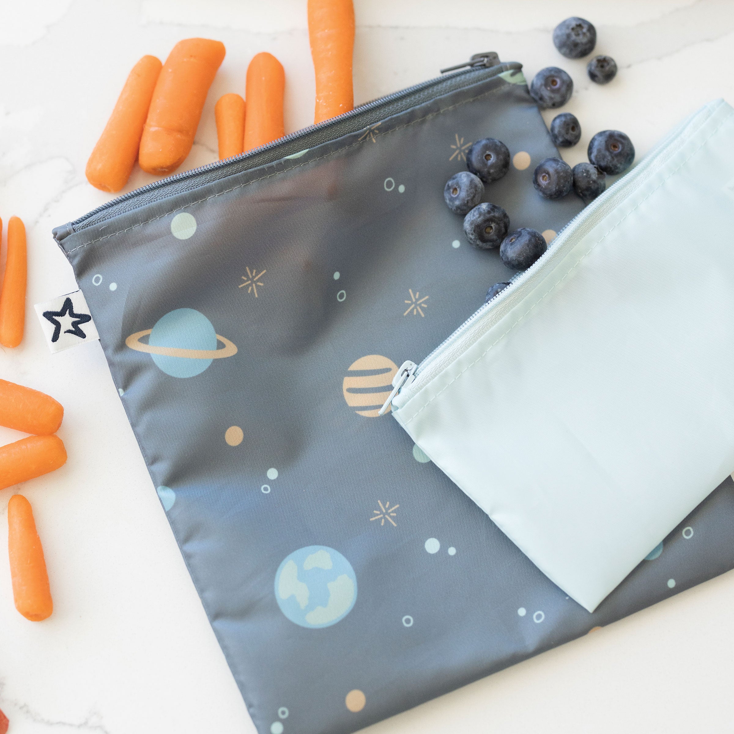 Reusable Snack Bags Multi-Pack Sets