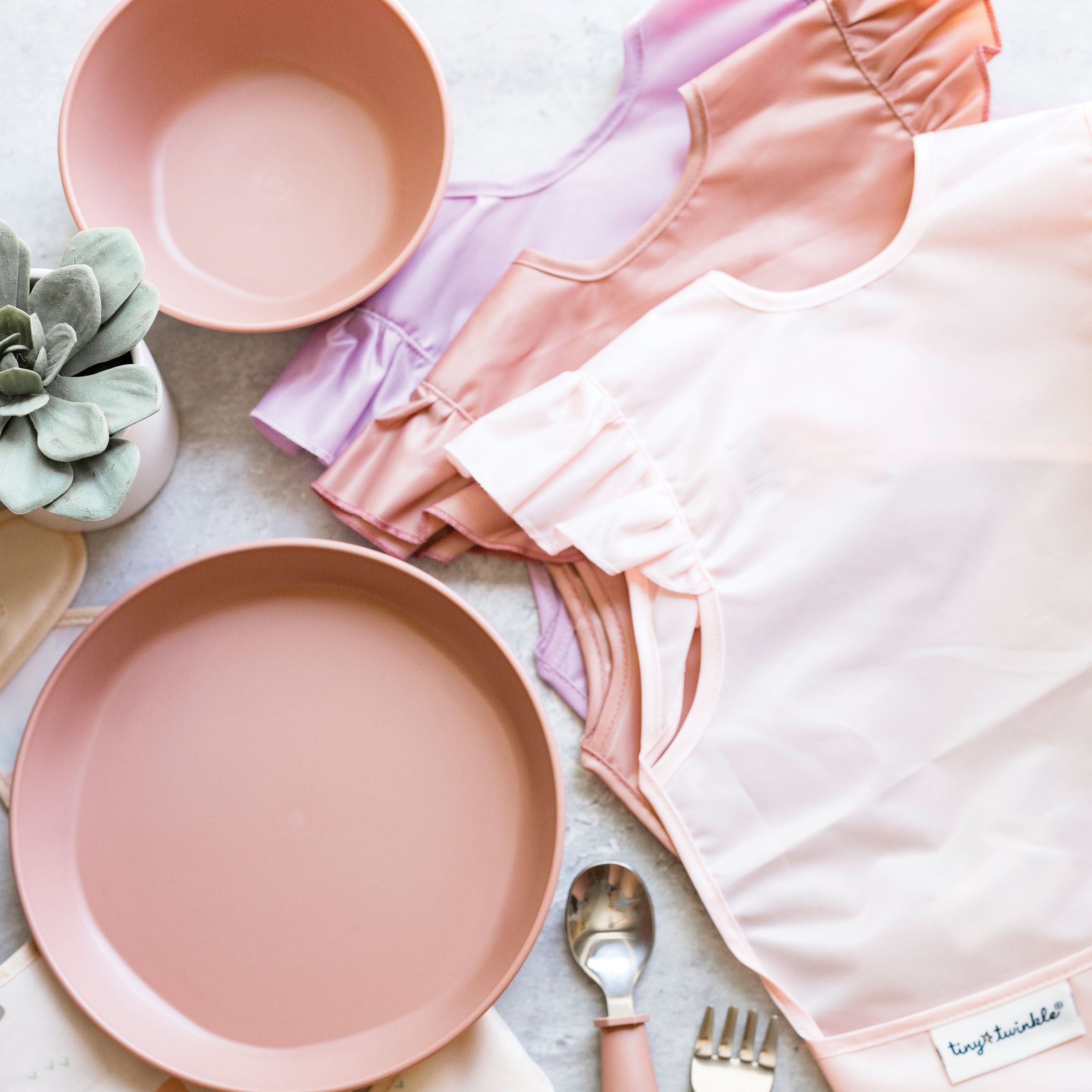 Mess-Proof Apron Waterproof Baby & Toddler Food Bib - PFAS, PVC, BPA, Phthalate Free