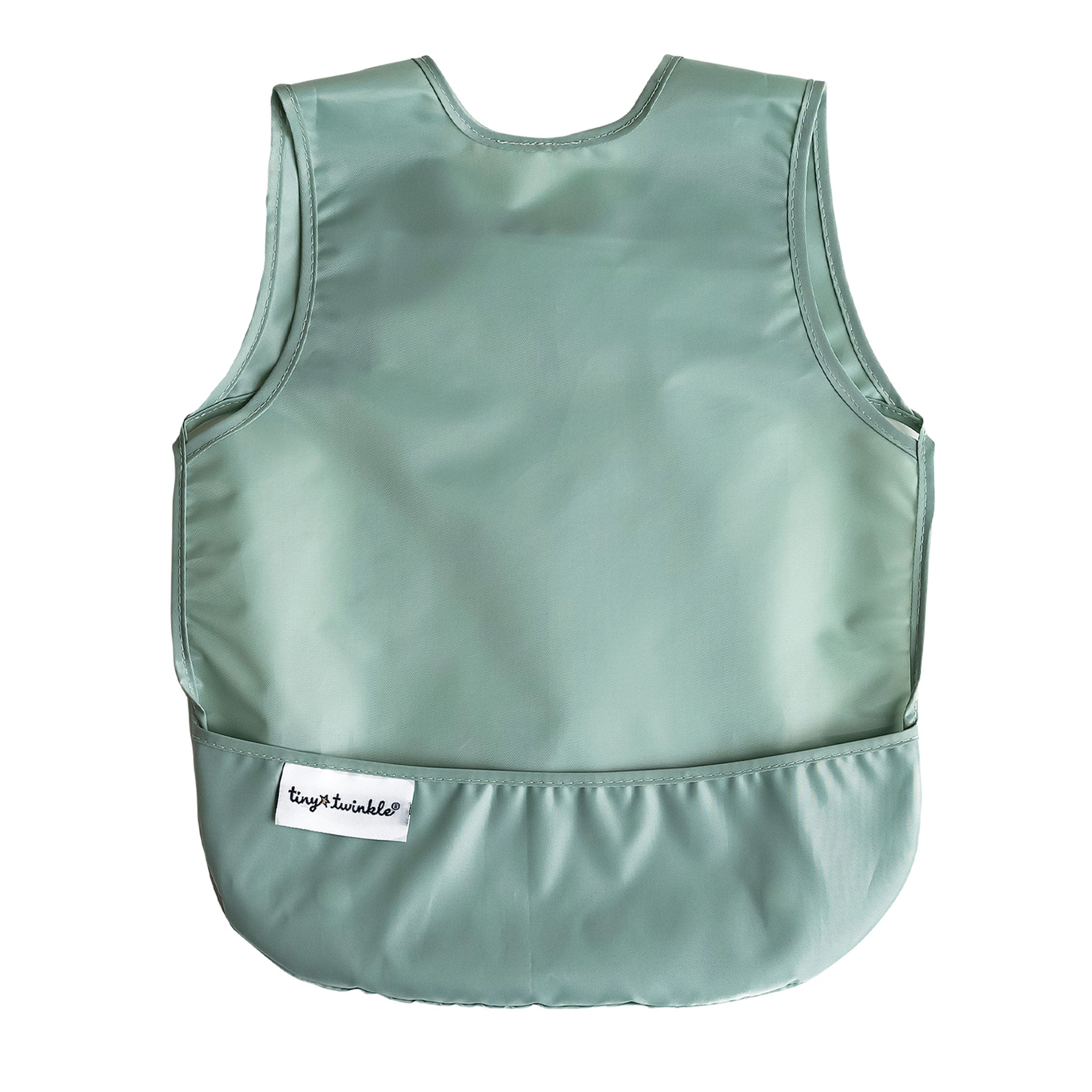 Mess-Proof Apron Waterproof Baby & Toddler Food Bib - PFAS, PVC, BPA, Phthalate Free