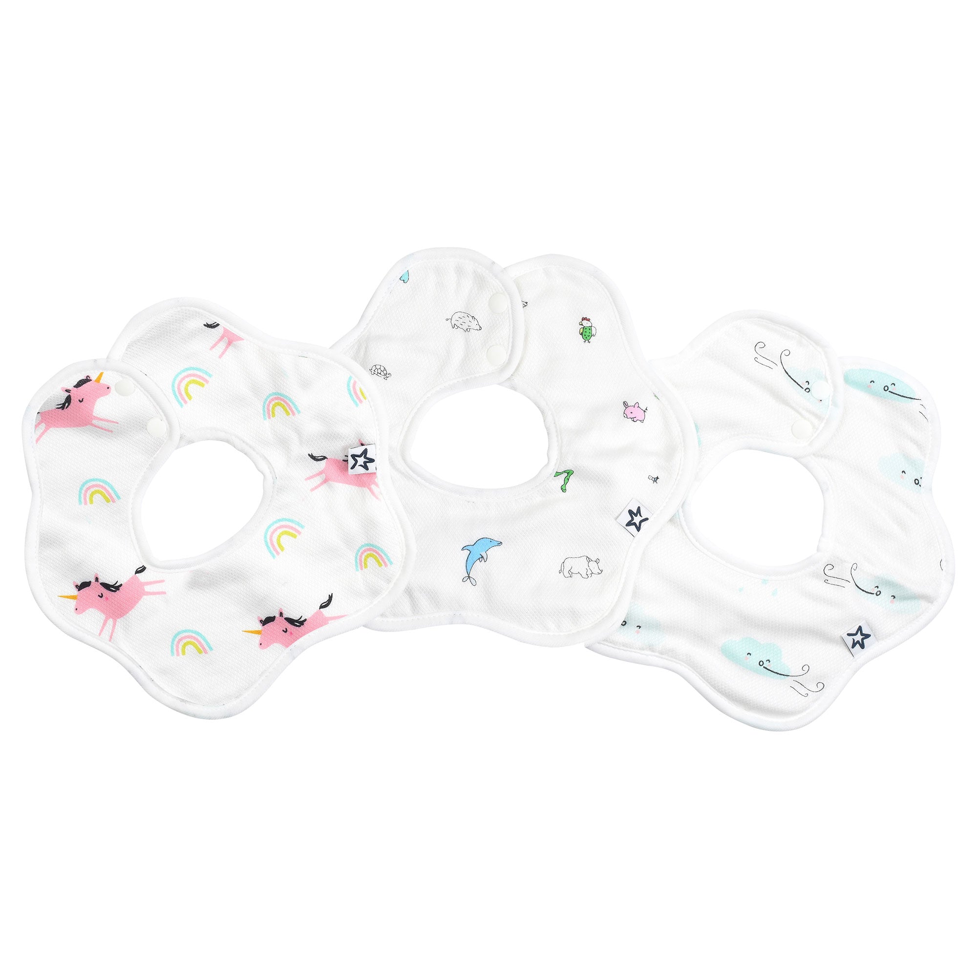 Kaffle Roundabout Bib Sets for Babies