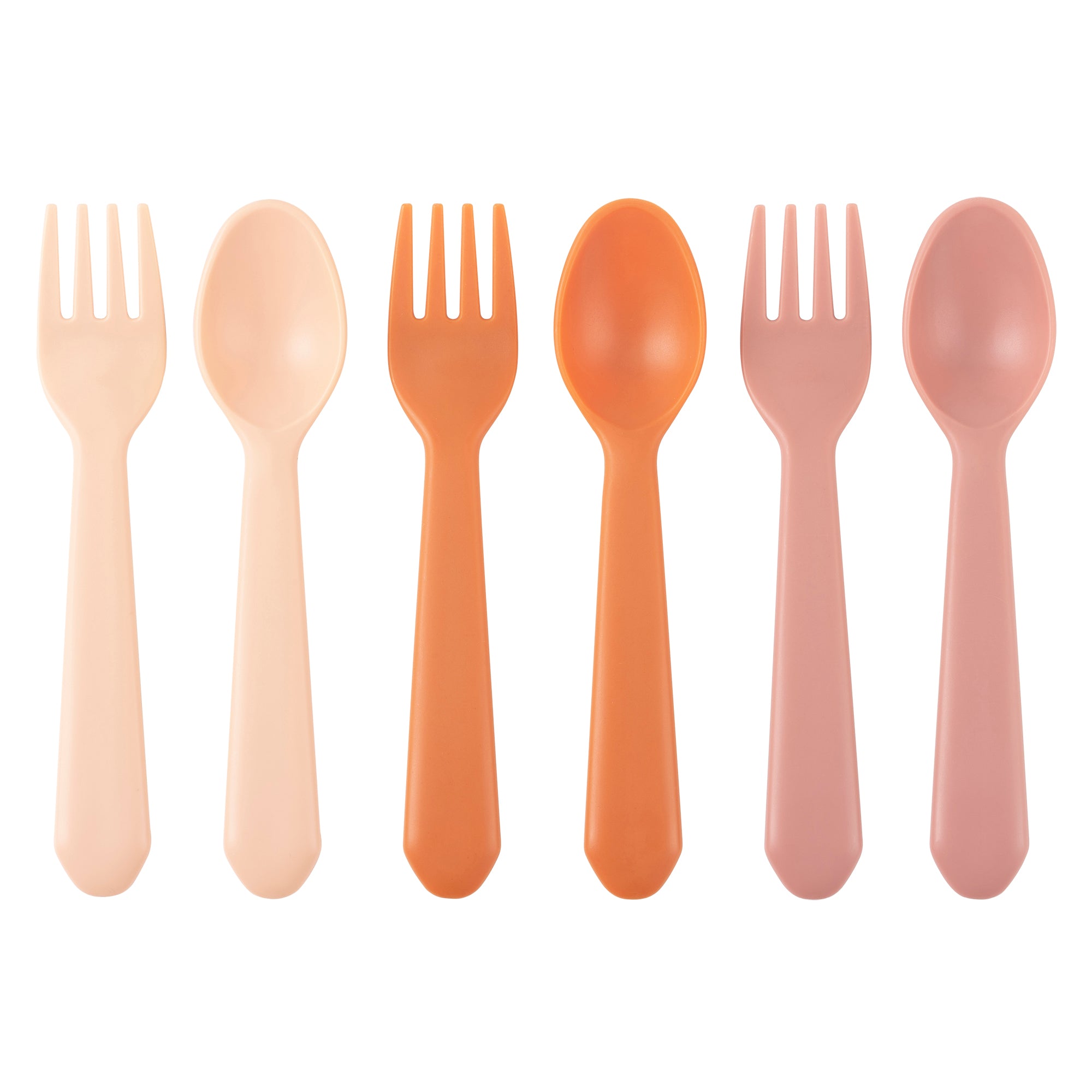 Durable Toddler and Baby Plastic Cutlery 3 Pack Set