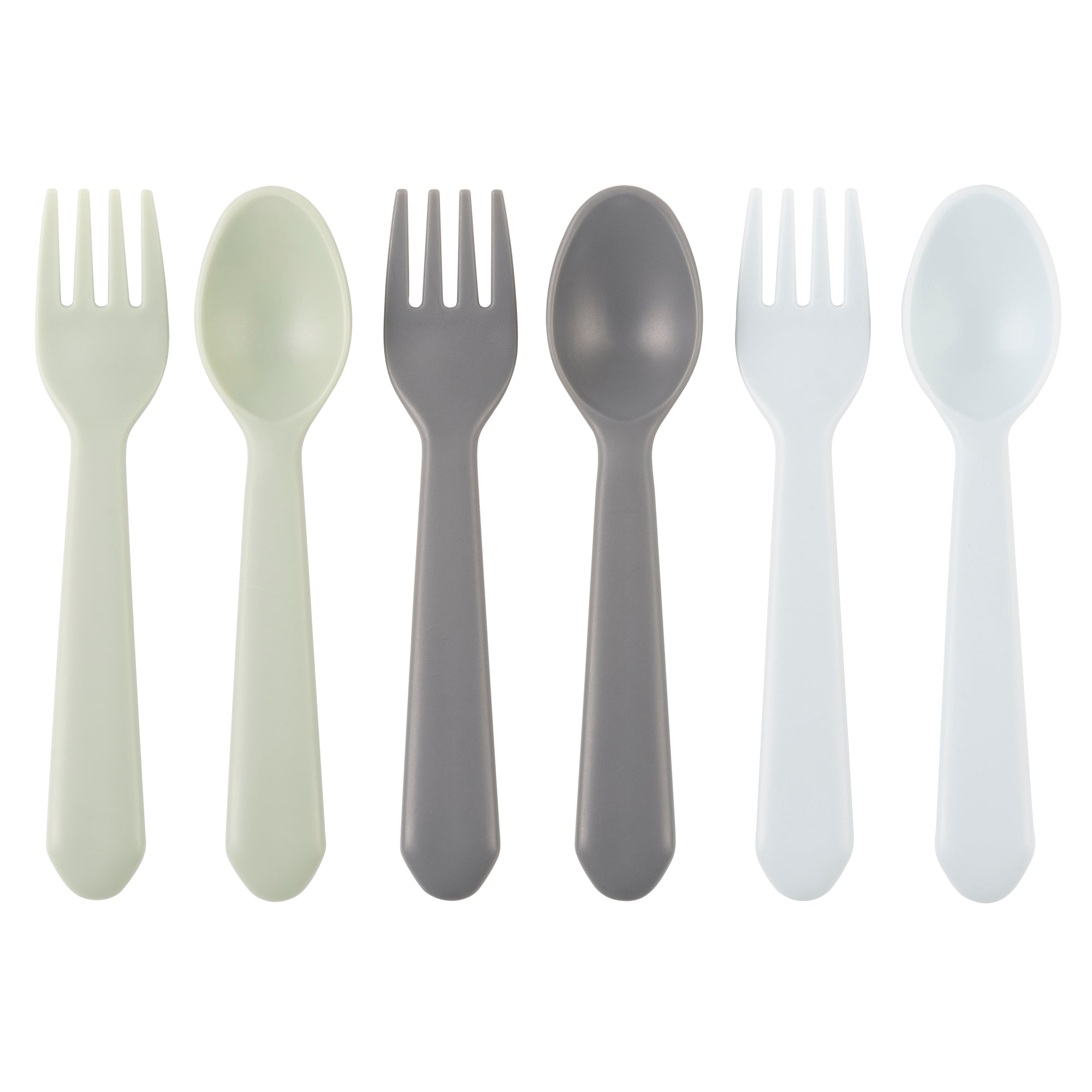 Durable Toddler and Baby Plastic Cutlery 3 Pack Set