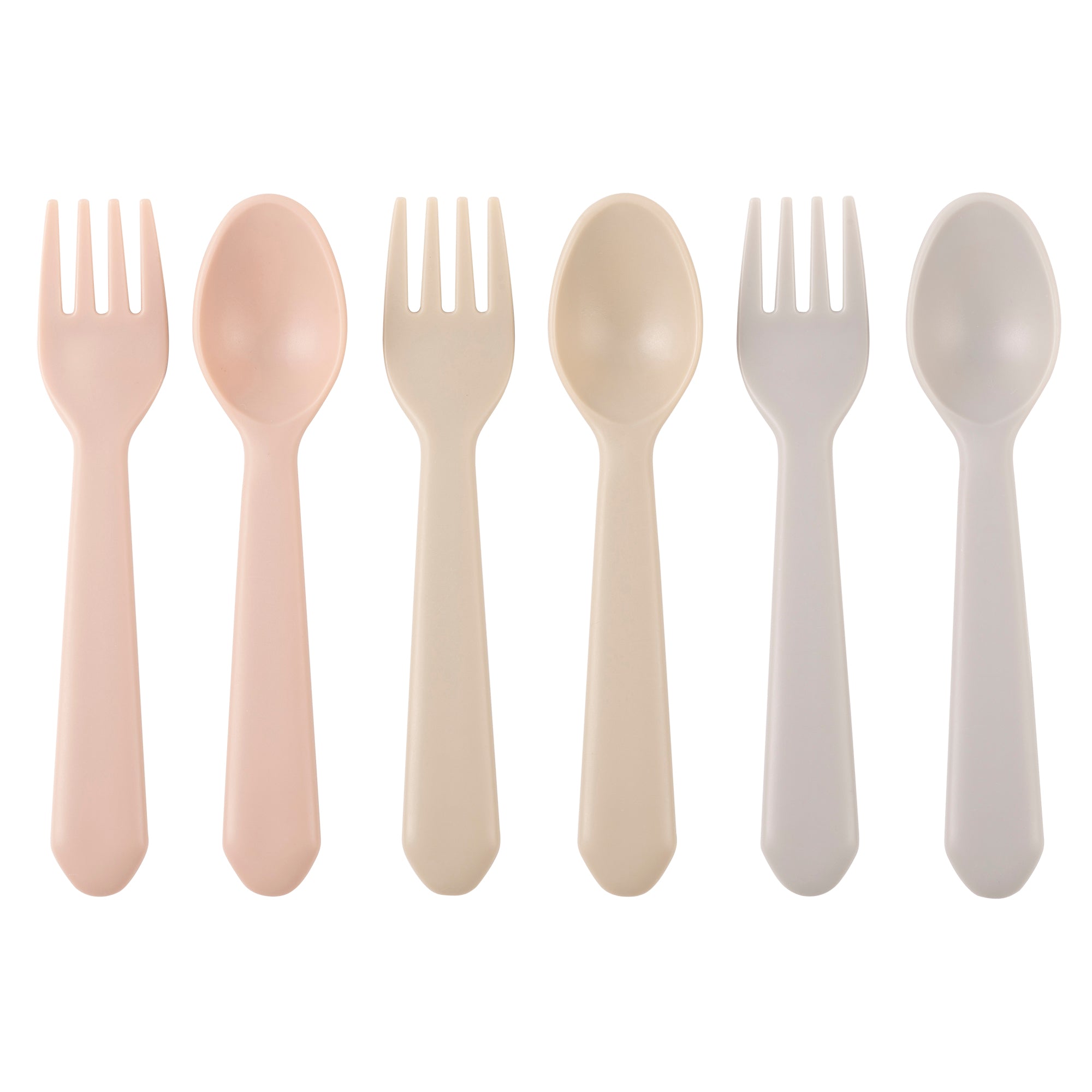 Durable Toddler and Baby Plastic Cutlery 3 Pack Set