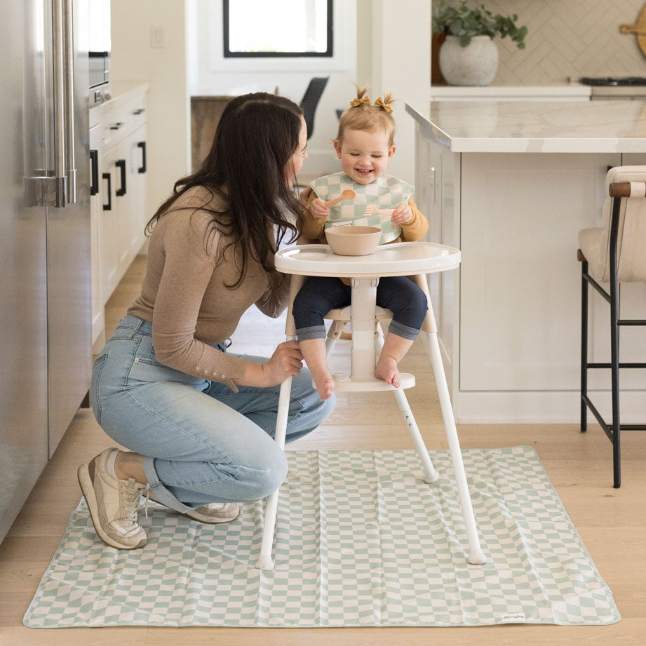 Mess-Proof Splat Mats for Playtime and Mealtime