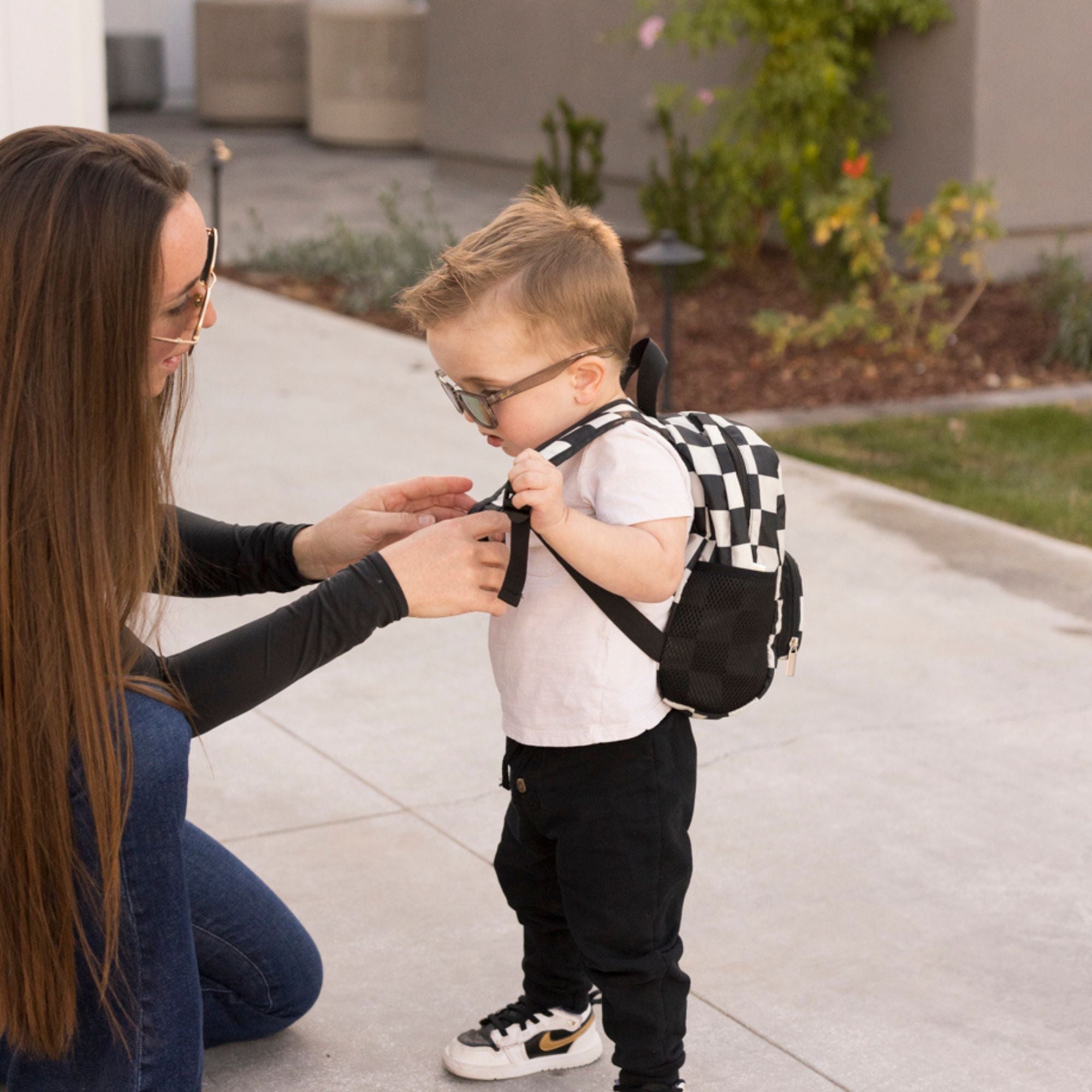 Toddler Mini Lightweight Backpack | Waterproof & Easy Fold-Up Pouch | Ages 2-4
