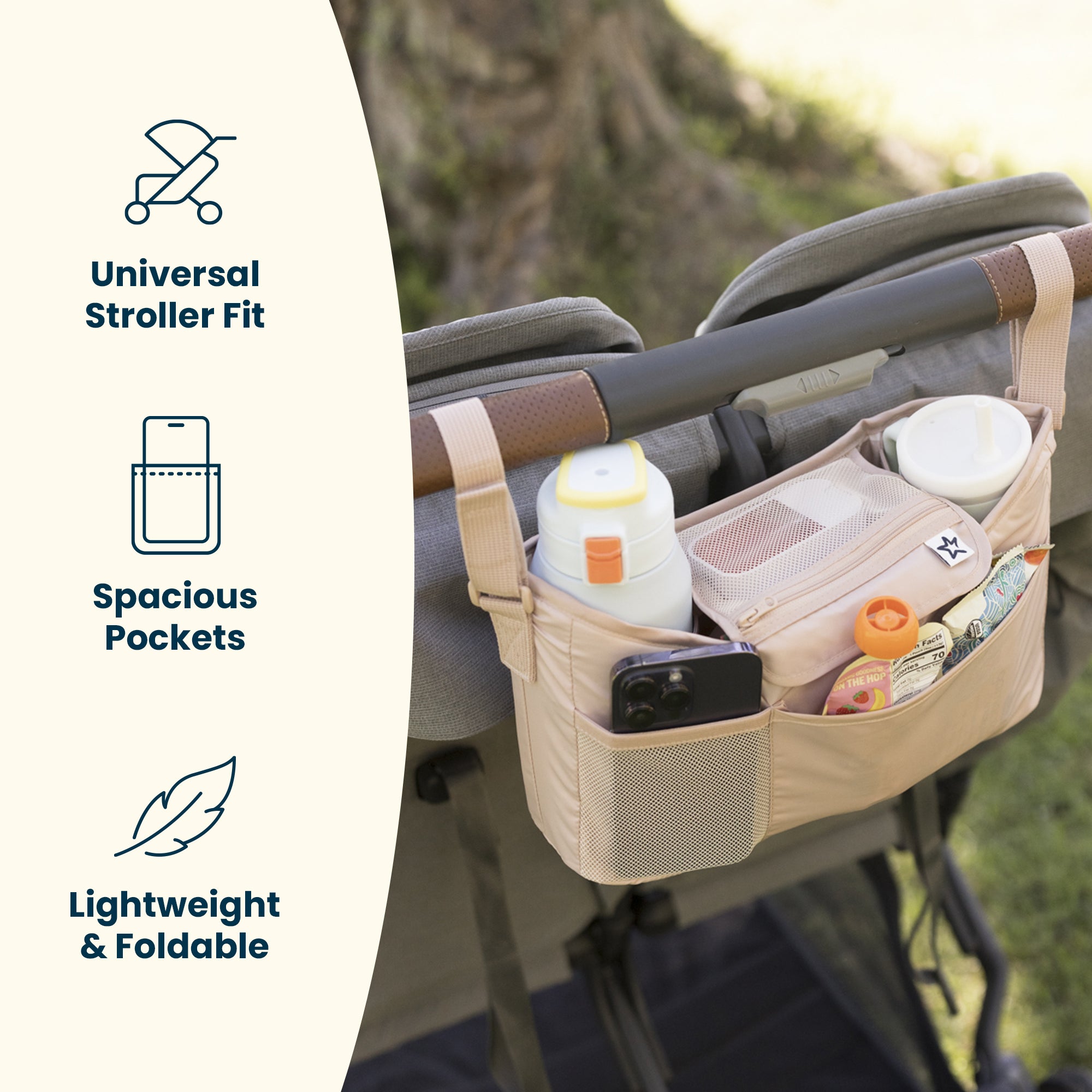 Universal Baby Stroller Organizer Caddy