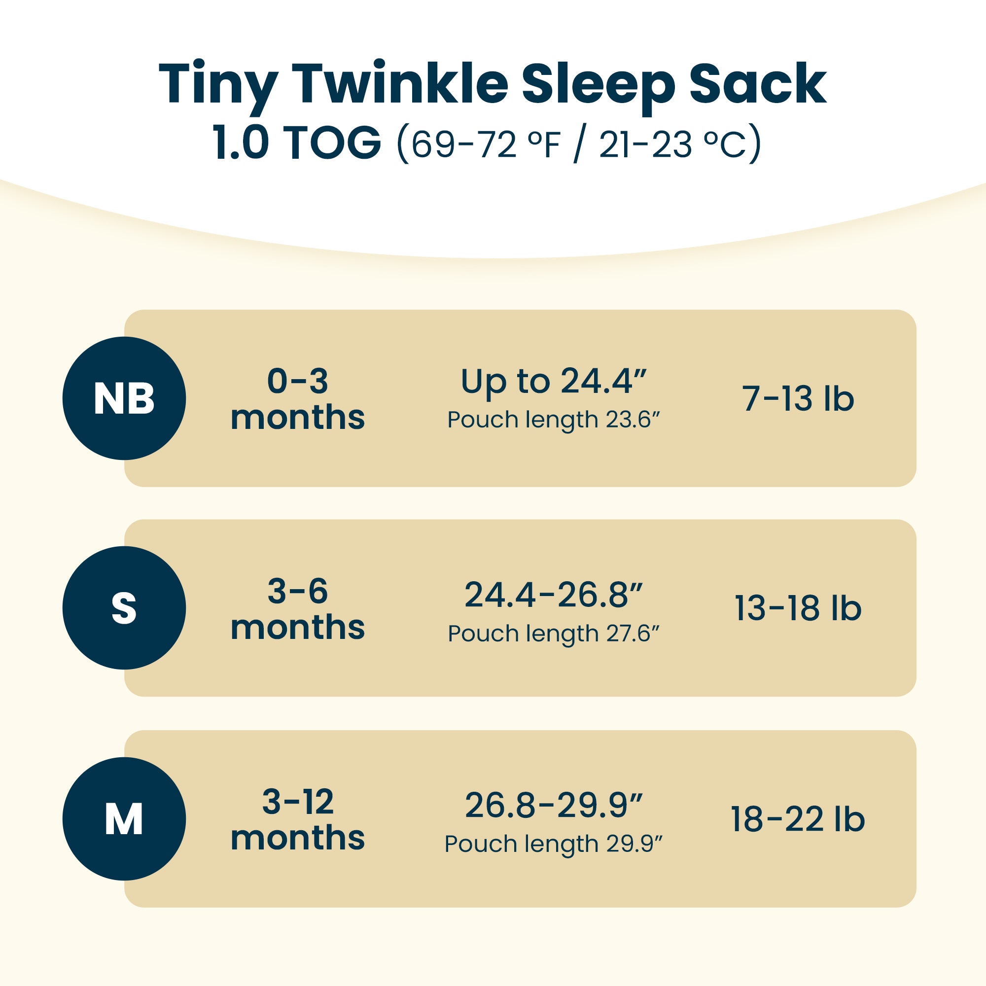2-in-1 Baby Sleep Sack- 1.0 TOG