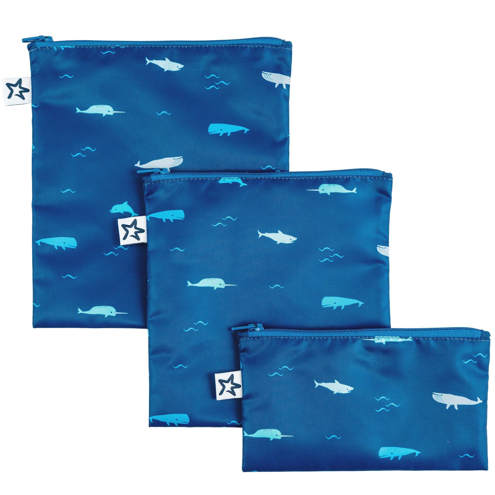 Reusable Snack Bags Multi-Pack Sets