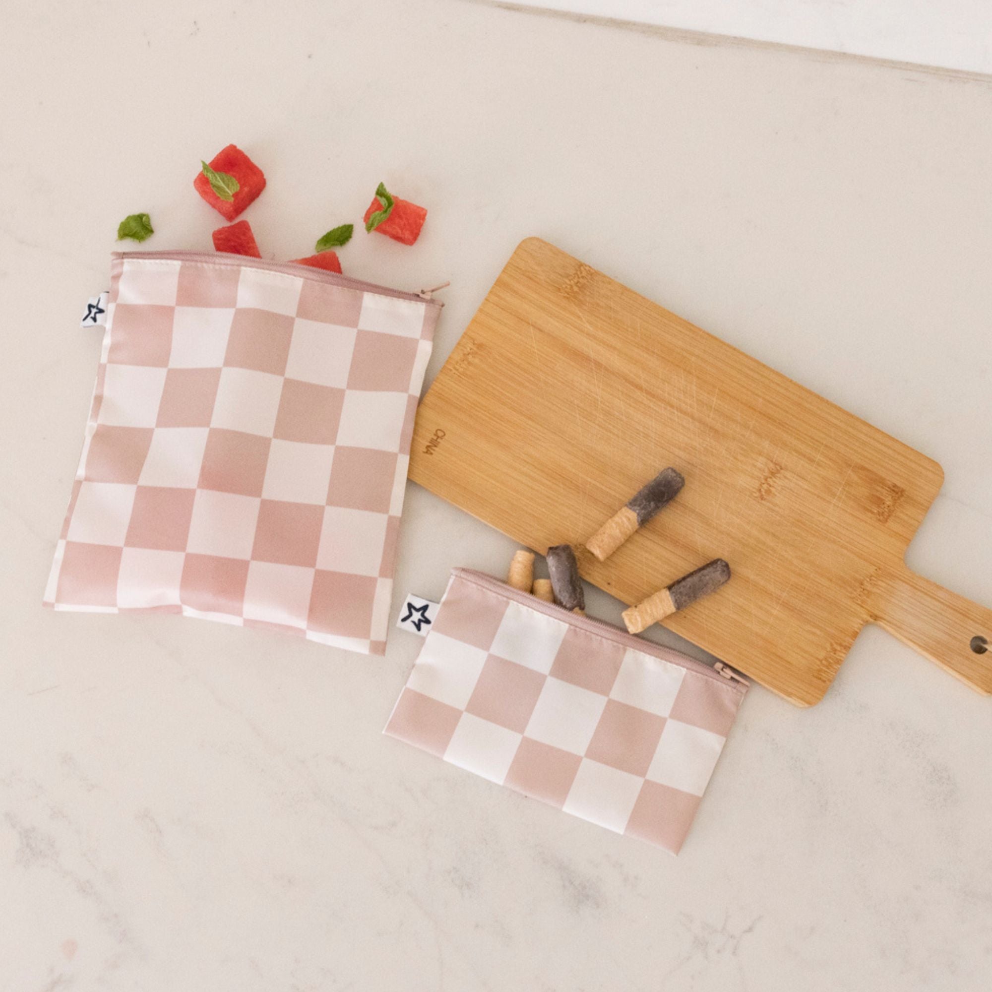 Reusable Snack Bags Multi-Pack Sets