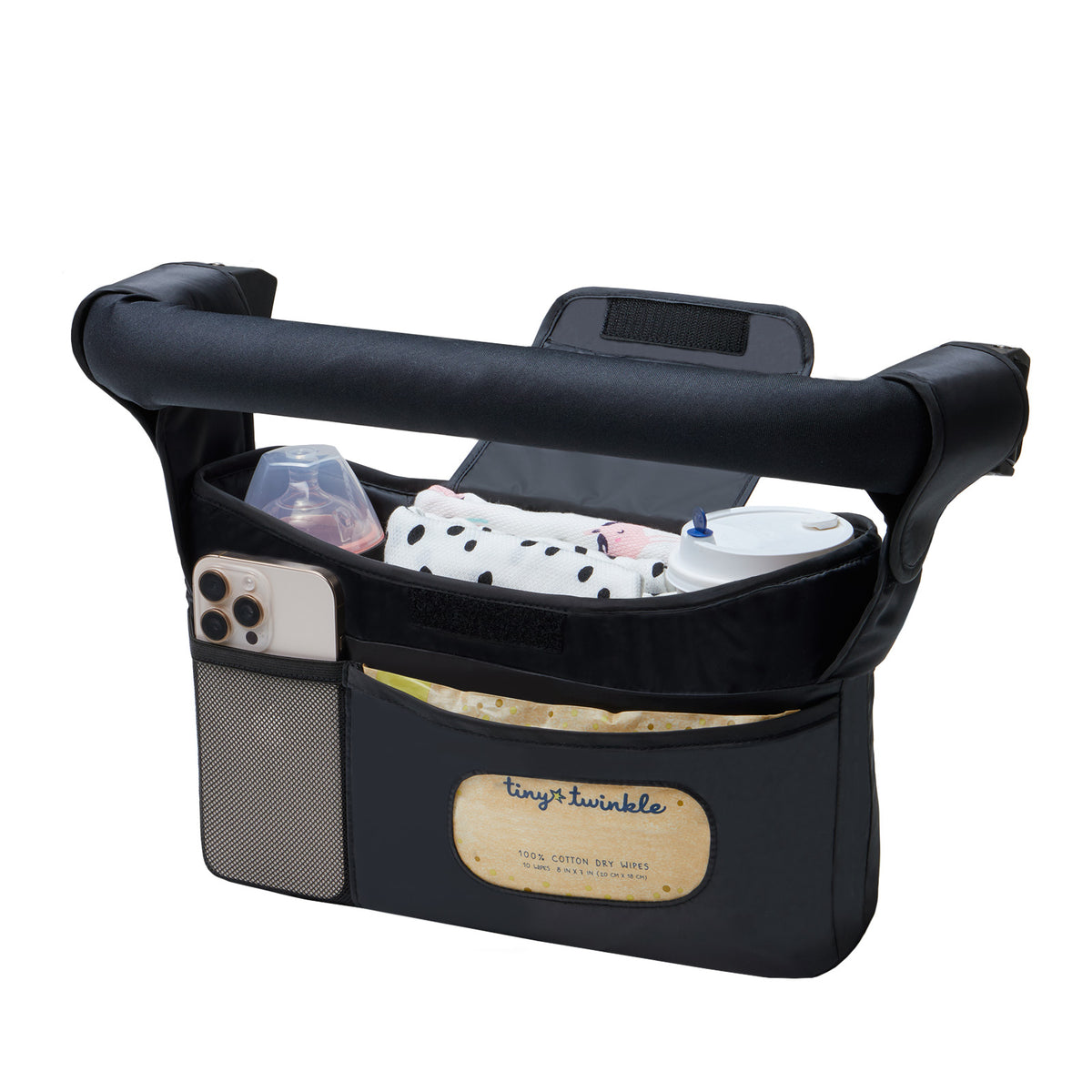 New Universal Stroller Organizer - Black