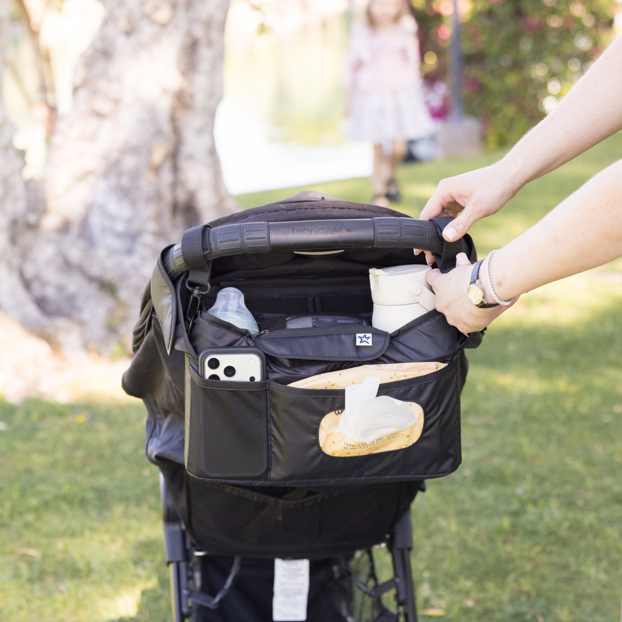 New Universal Stroller Organizer - Black
