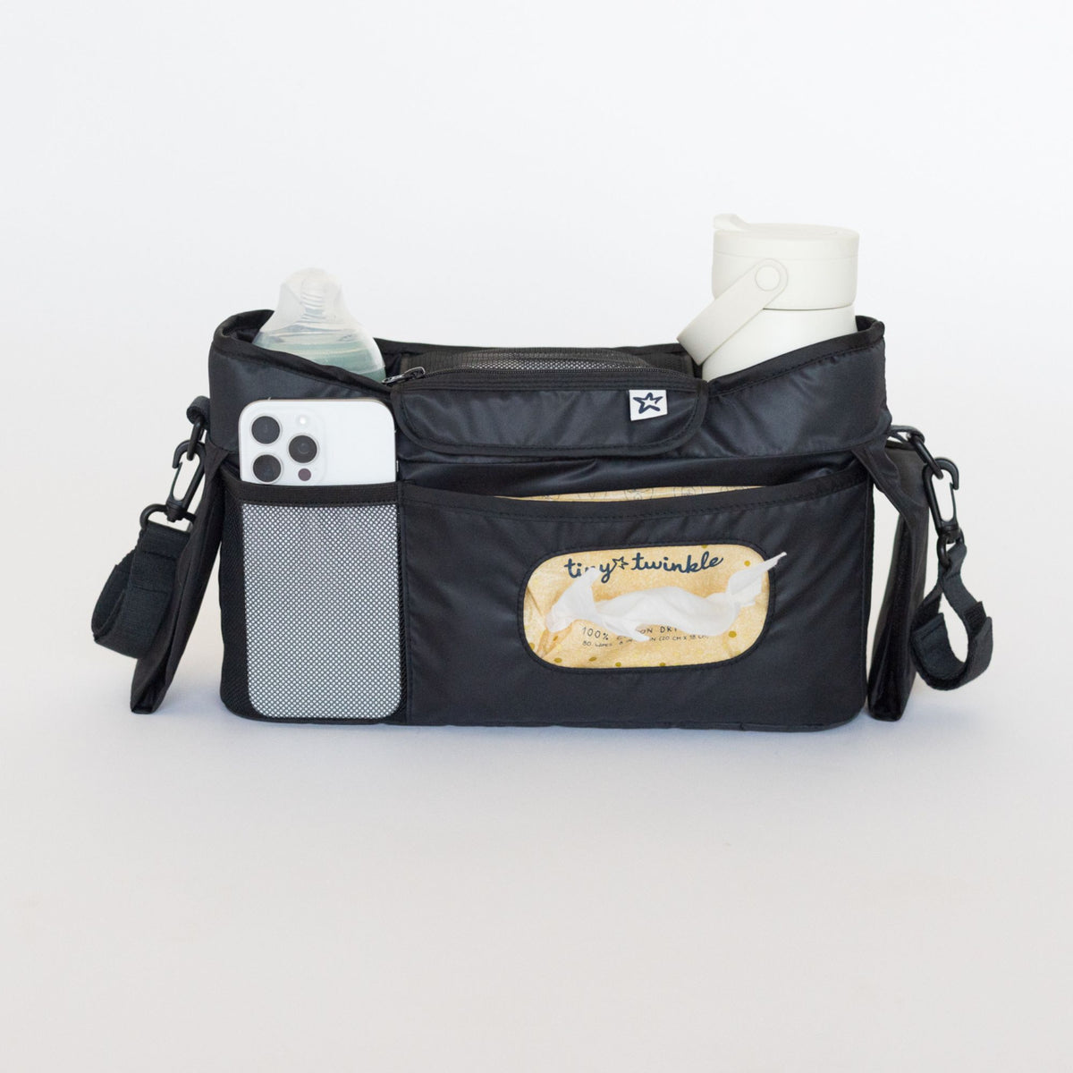 New Universal Stroller Organizer - Black