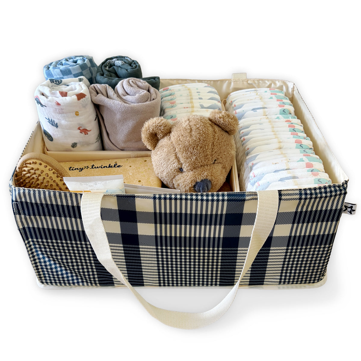 Diaper Caddy Organizer | Foldable, Portable & Waterproof