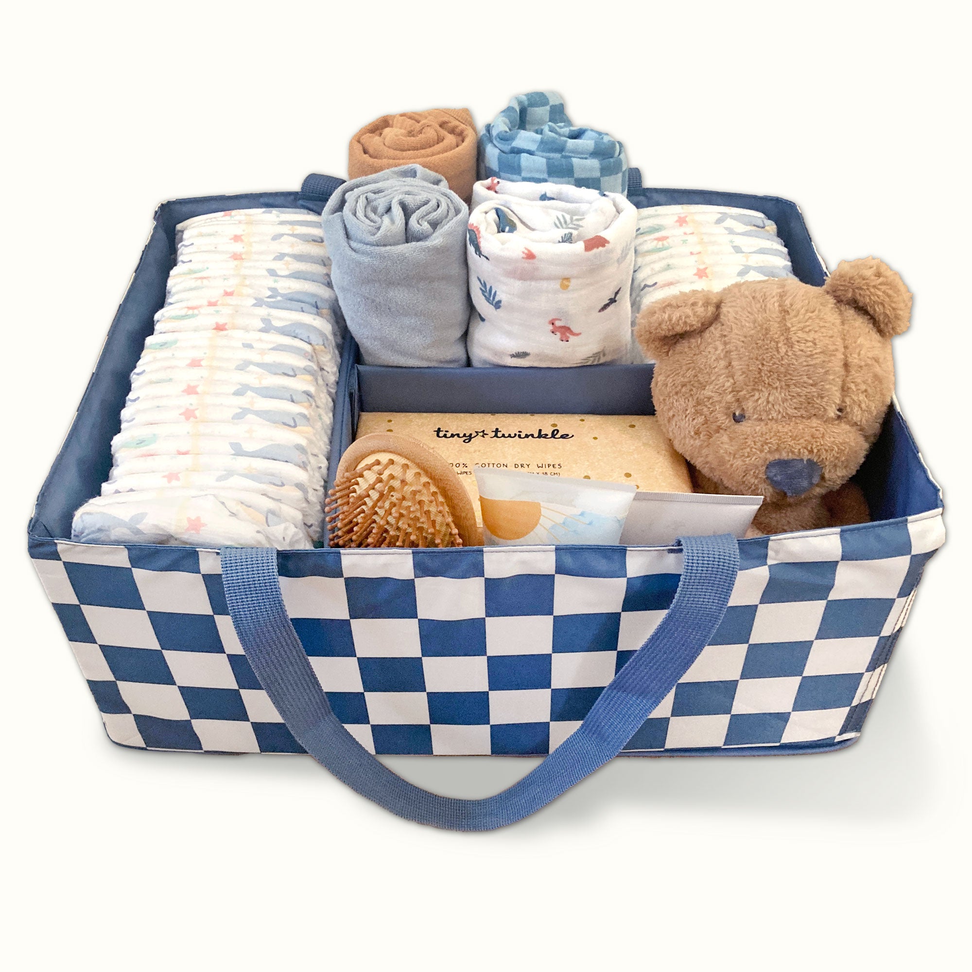 Diaper Caddy Organizer | Foldable, Portable & Waterproof