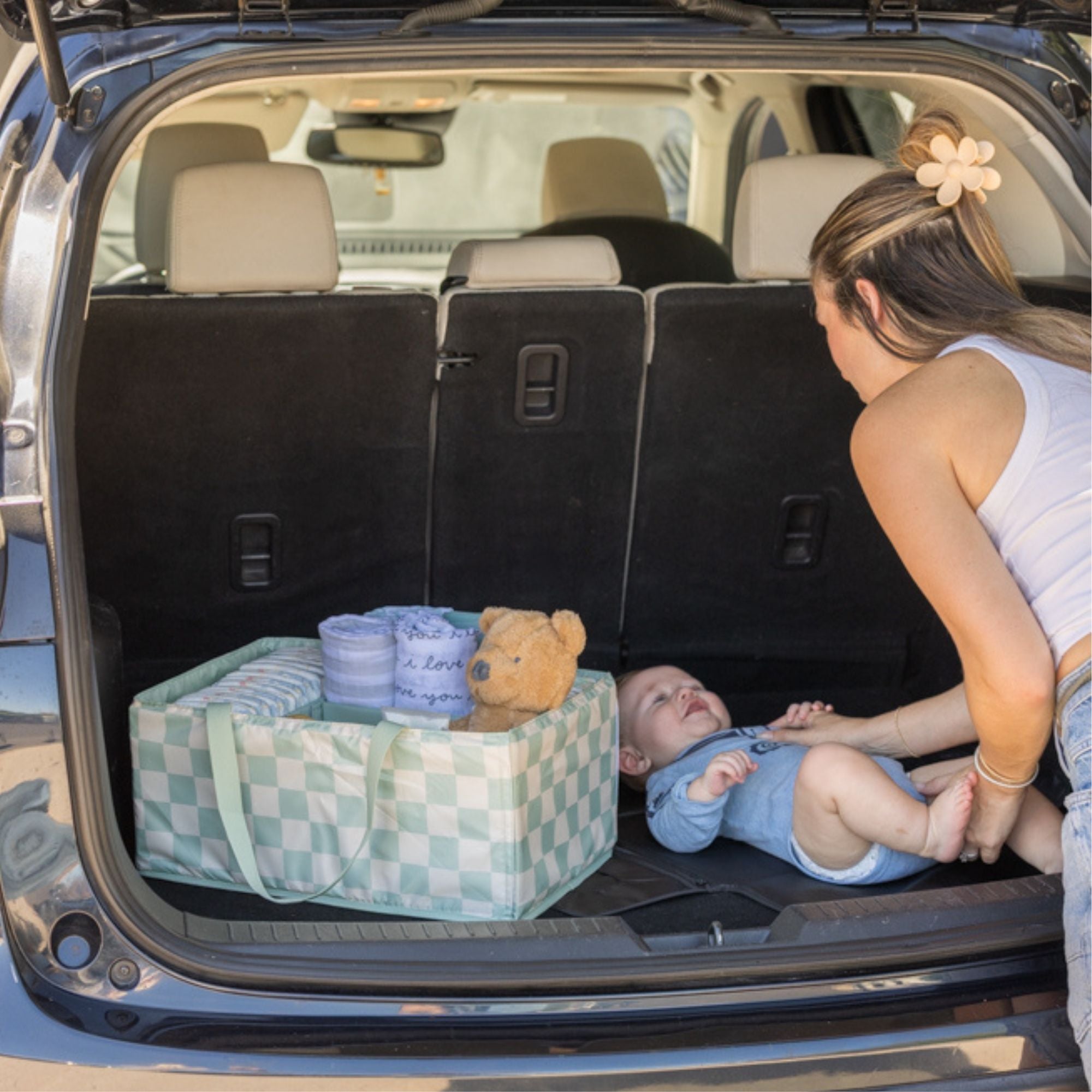 Diaper Caddy Organizer | Foldable, Portable & Waterproof