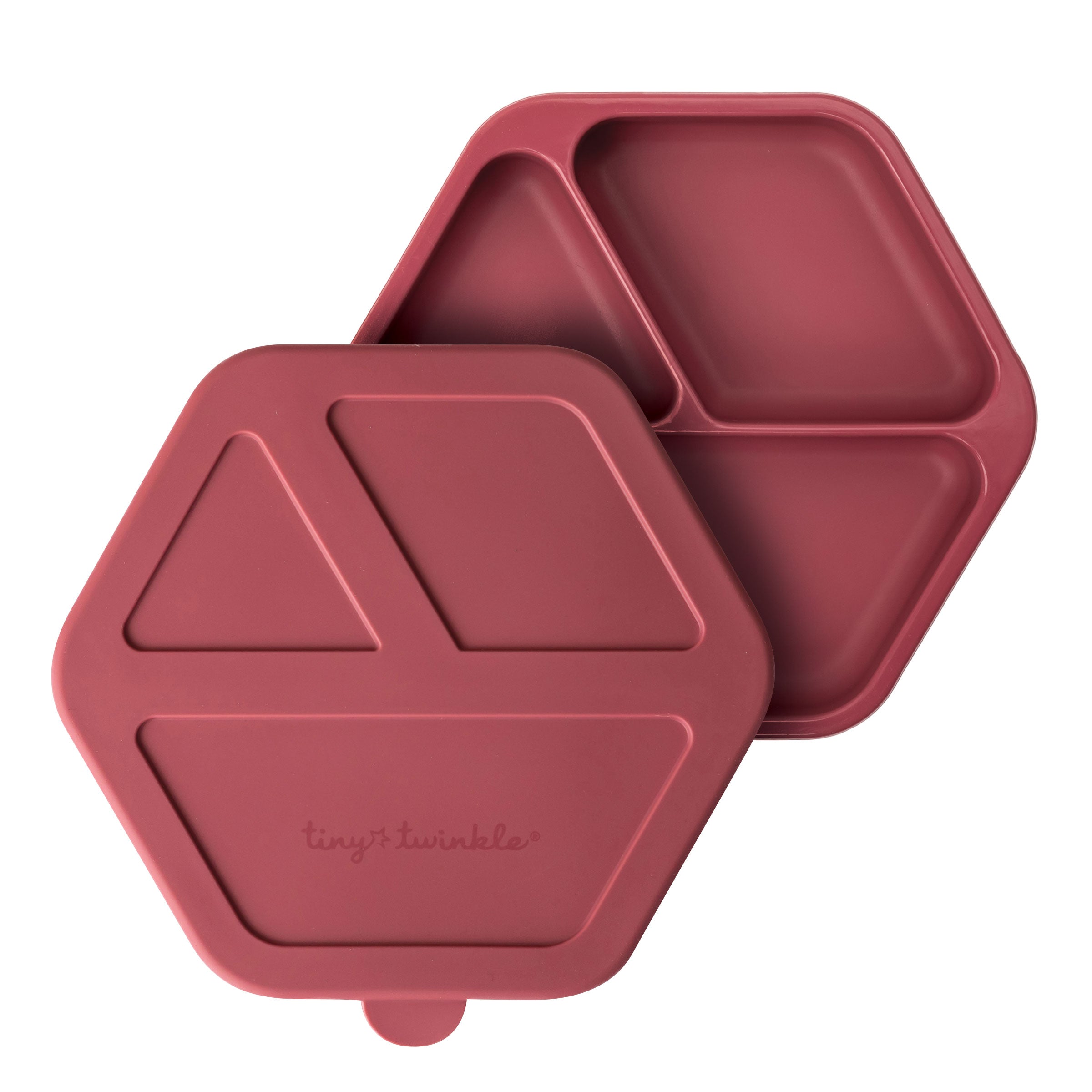 Silicone Suction Plate with Lid Sets